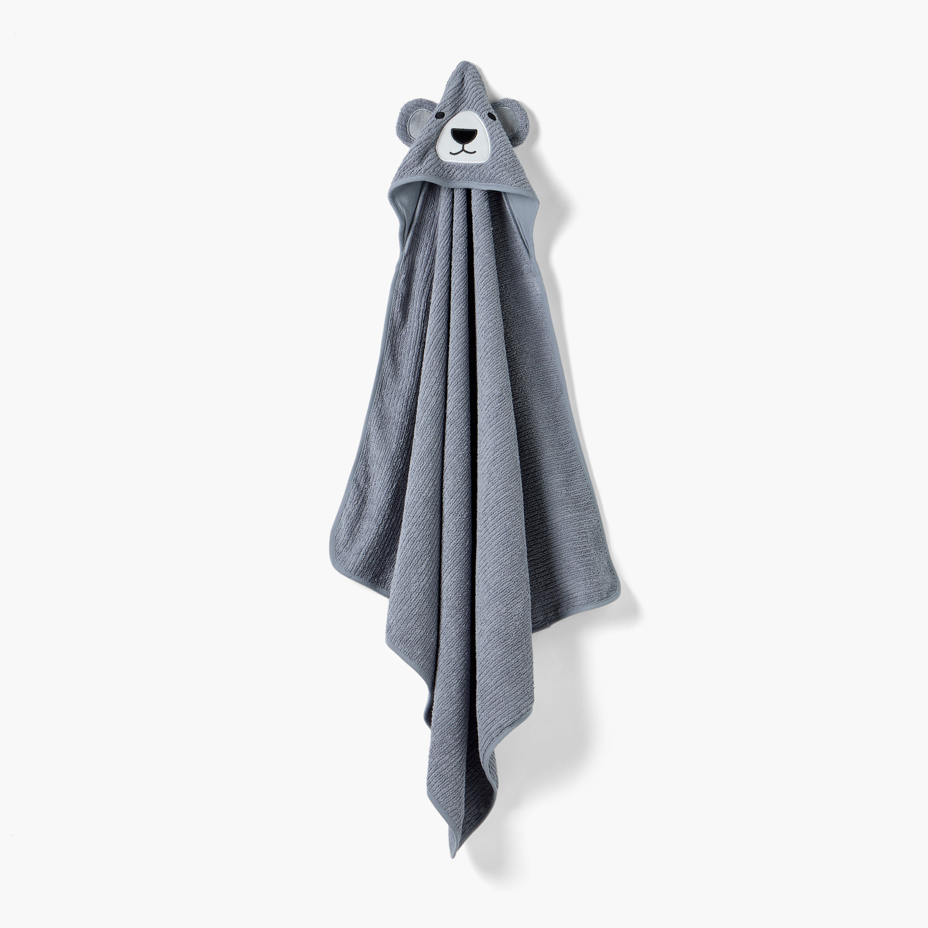منشفة أطفال بغطاء رأس وطبعات من جونيورز-baby-bathandcare-towels-image-1