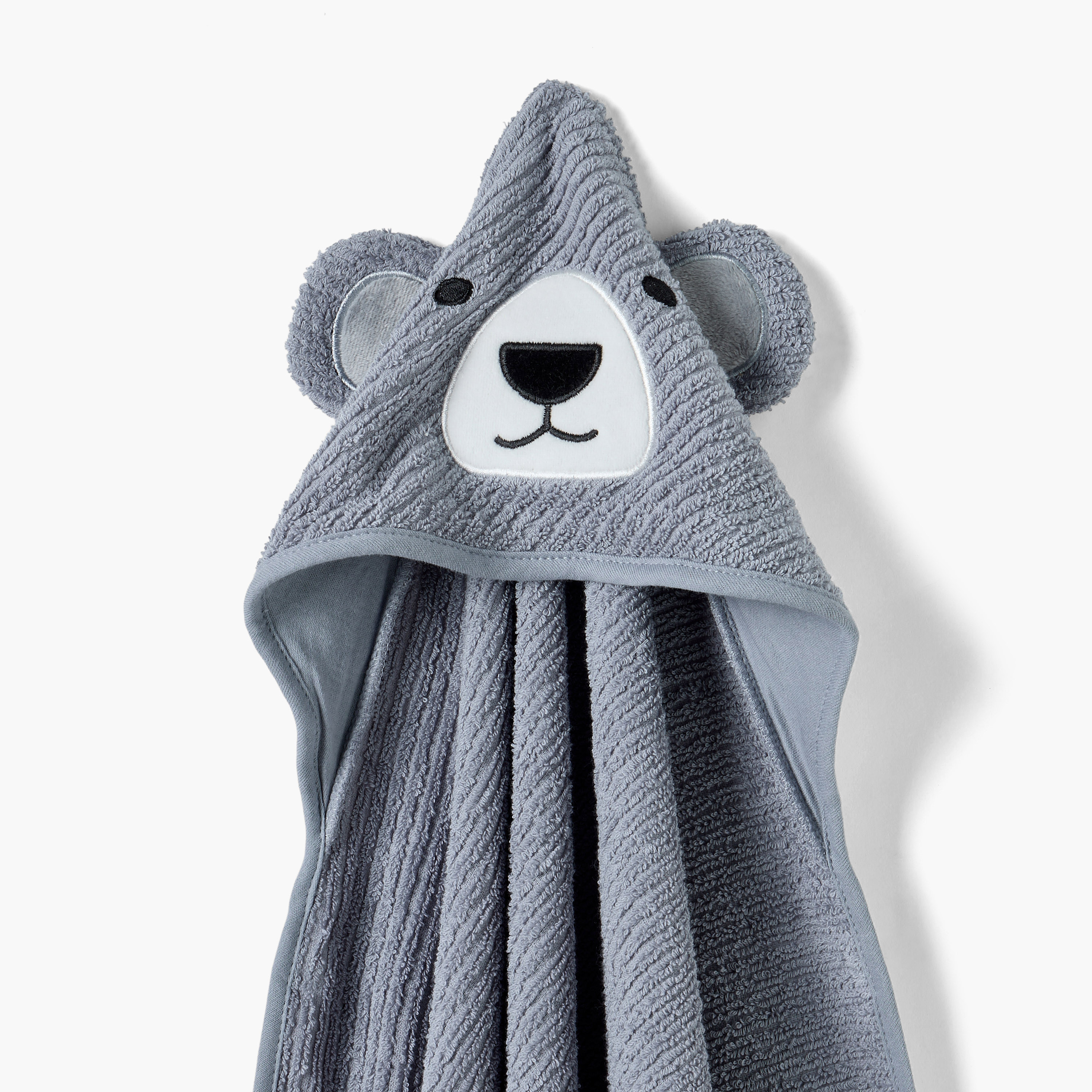 منشفة أطفال بغطاء رأس وطبعات من جونيورز-baby-bathandcare-towels-image-2