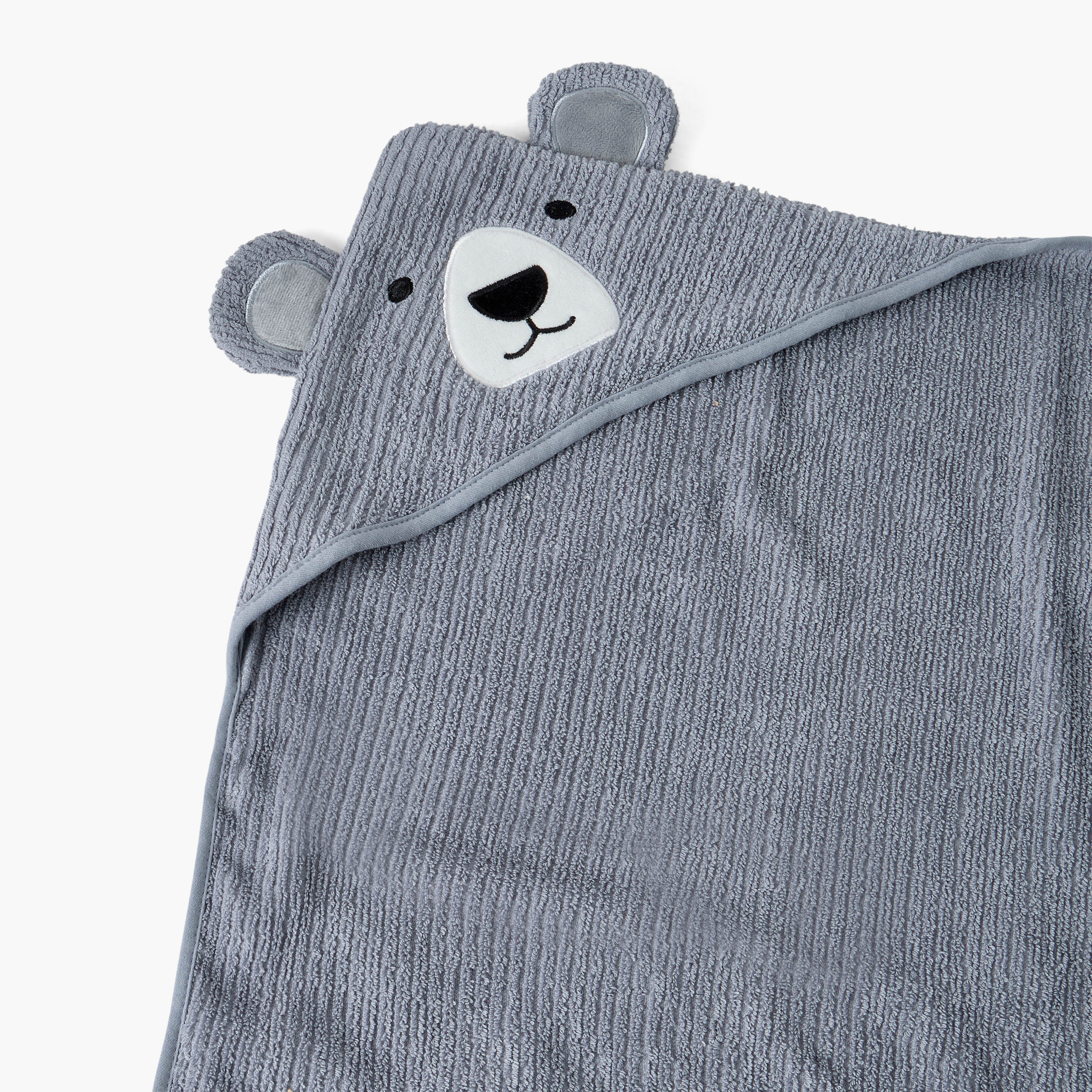 منشفة أطفال بغطاء رأس وطبعات من جونيورز-baby-bathandcare-towels-image-4