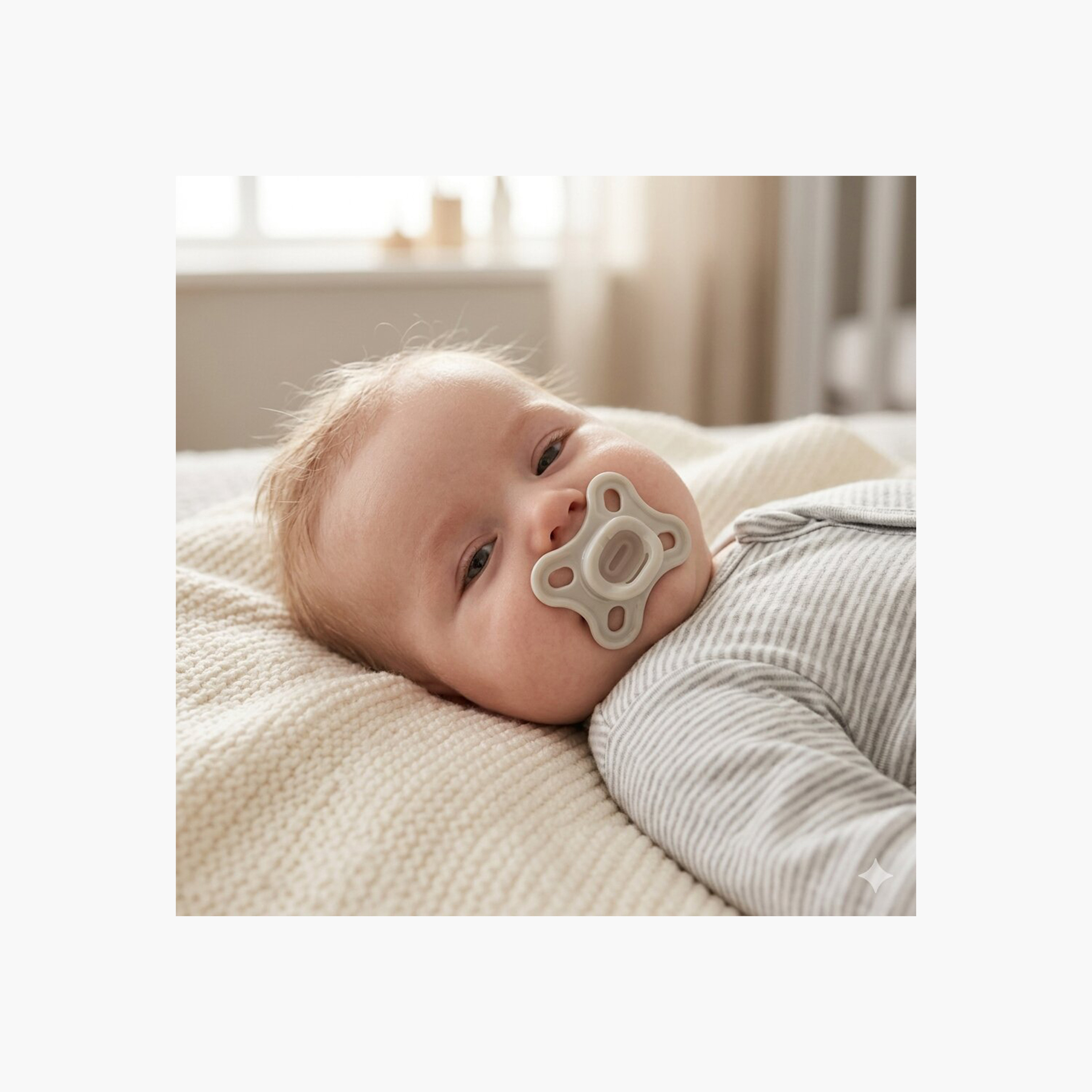 طقم لهايات أطفال قطعتين بتصميم تقويمي من مام - 3-12 شهرًا-baby-feeding-pacifiers-image-3