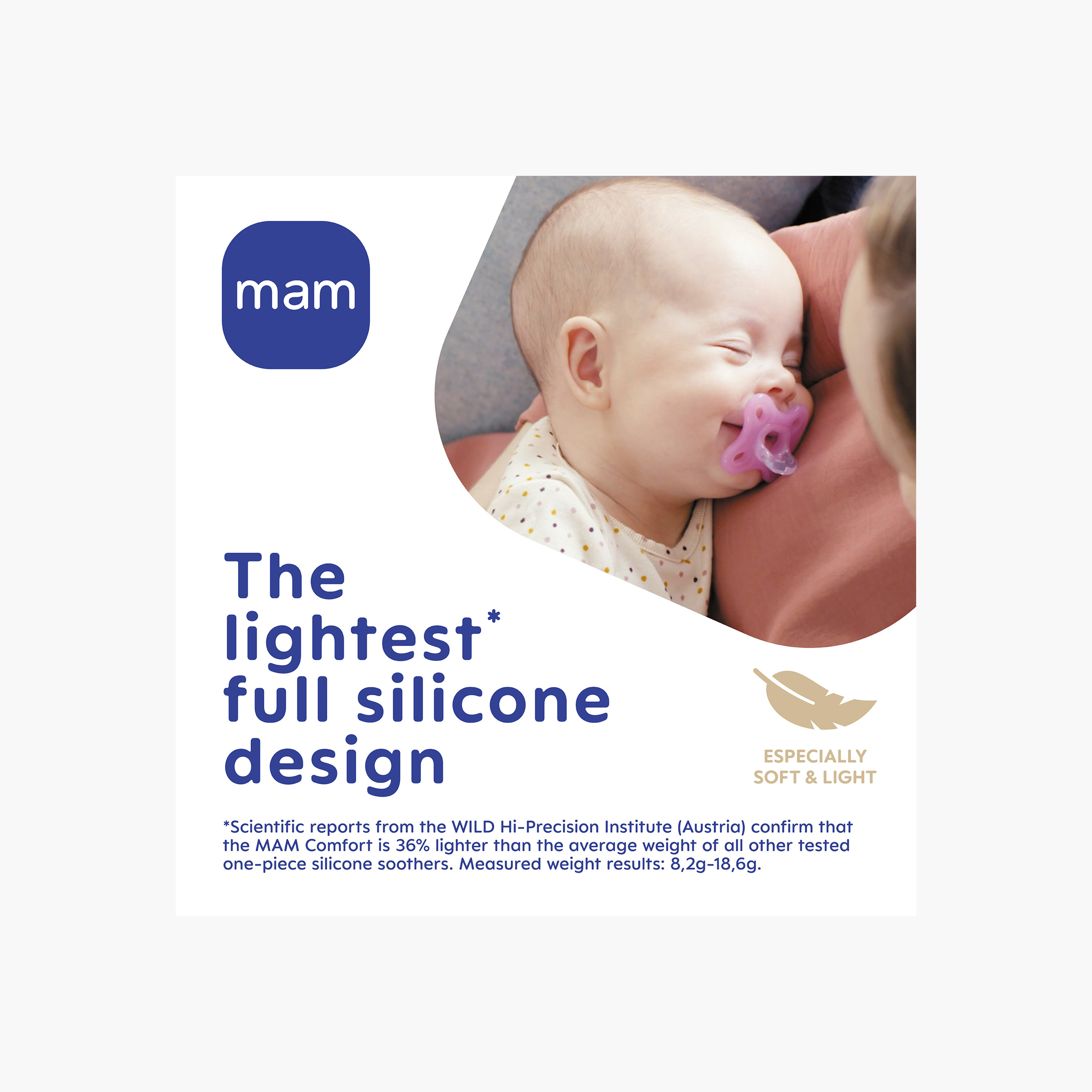 طقم لهايات أطفال قطعتين بتصميم تقويمي من مام - 3-12 شهرًا-baby-feeding-pacifiers-image-7