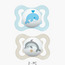 طقم لهايات بفتحات تهوية كبيرة جدًا في الدرع قطعتين من مام - من 0 إلى 6 أشهر-baby-feeding-pacifiers-image-5