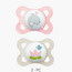 طقم لهايات بتصميم مضيء في الظلام قطعتين من مام - شهران فأكثر-baby-feeding-pacifiers-image-7