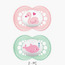 طقم لهايات أطفال قطعتين بتصميم تقويمي من مام - 6 أشهر فأكثر-baby-feeding-pacifiers-image-7