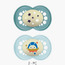 طقم لهايات بتصميم مضيء في الظلام قطعتين من مام - 6 أشهر فأكثر-baby-feeding-pacifiers-image-8
