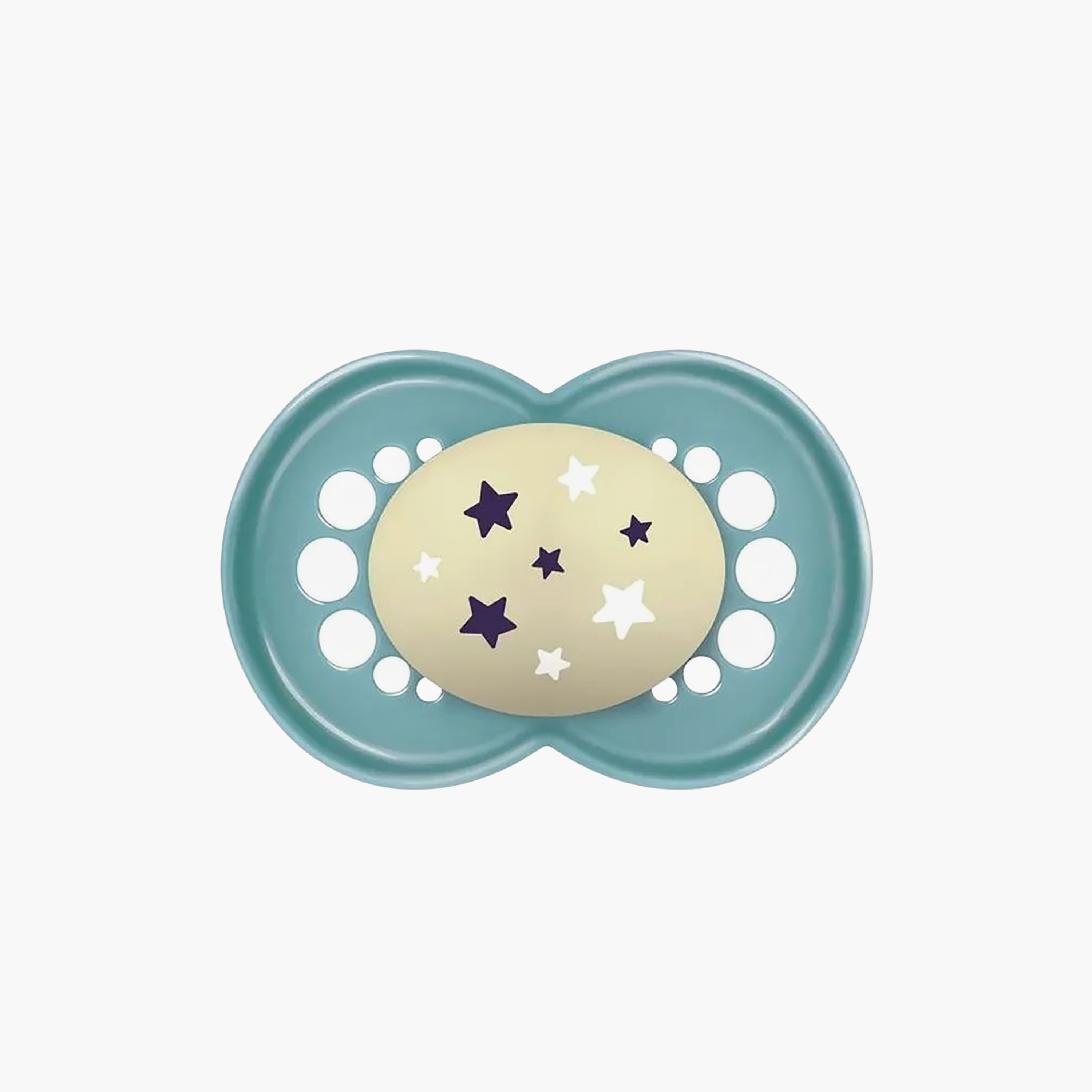 طقم لهايات بتصميم مضيء في الظلام قطعتين من مام - 6 أشهر فأكثر-baby-feeding-pacifiers-image-2