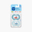 طقم لهايات أطفال قطعتين بتصميم تقويمي من مام - 16 شهرًا فأكثر-baby-feeding-pacifiers-image-1