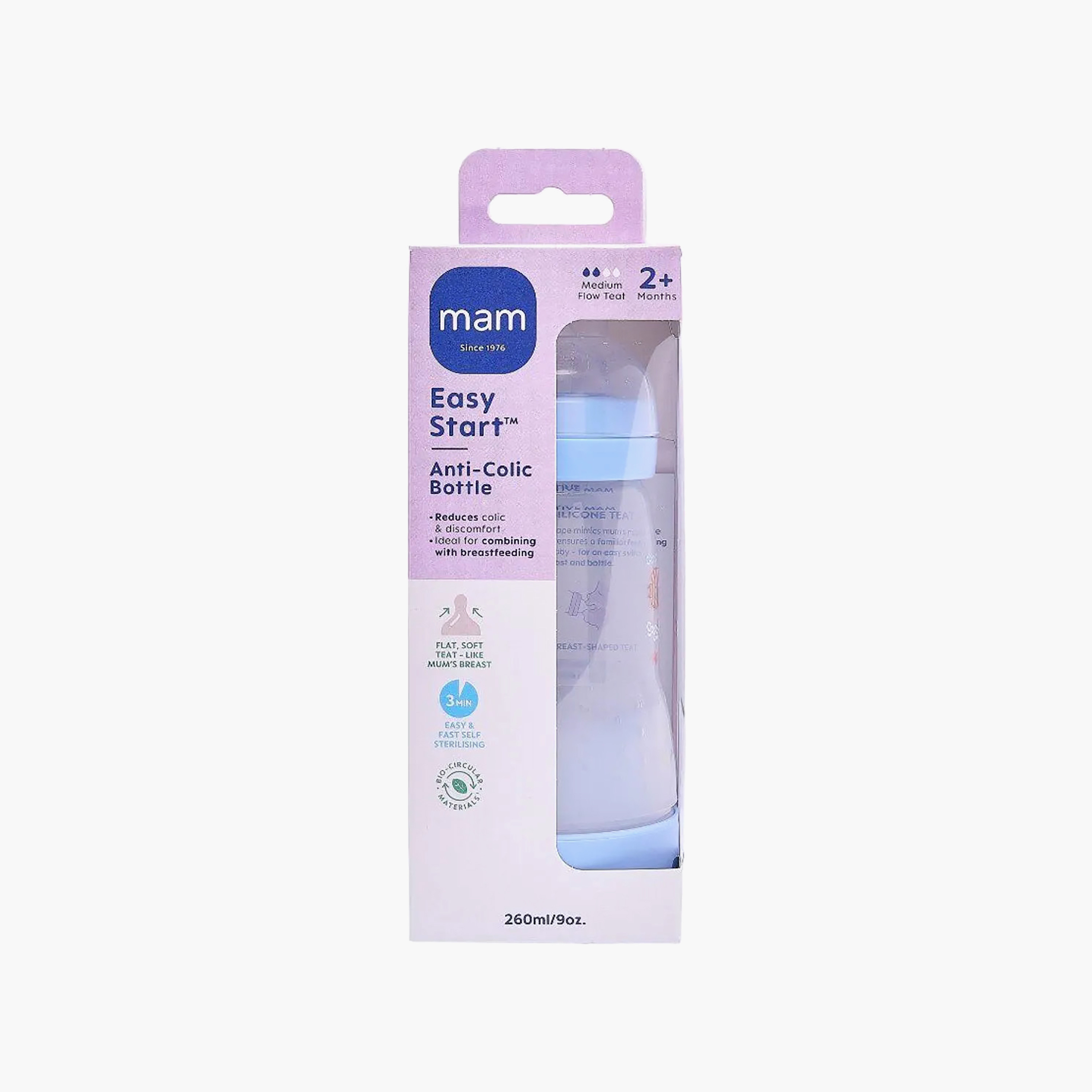MAM Easy Start Anti-Colic Feeding Bottle, 260 ml-baby-feeding-feedingbottles-bottlesandteats-image-4