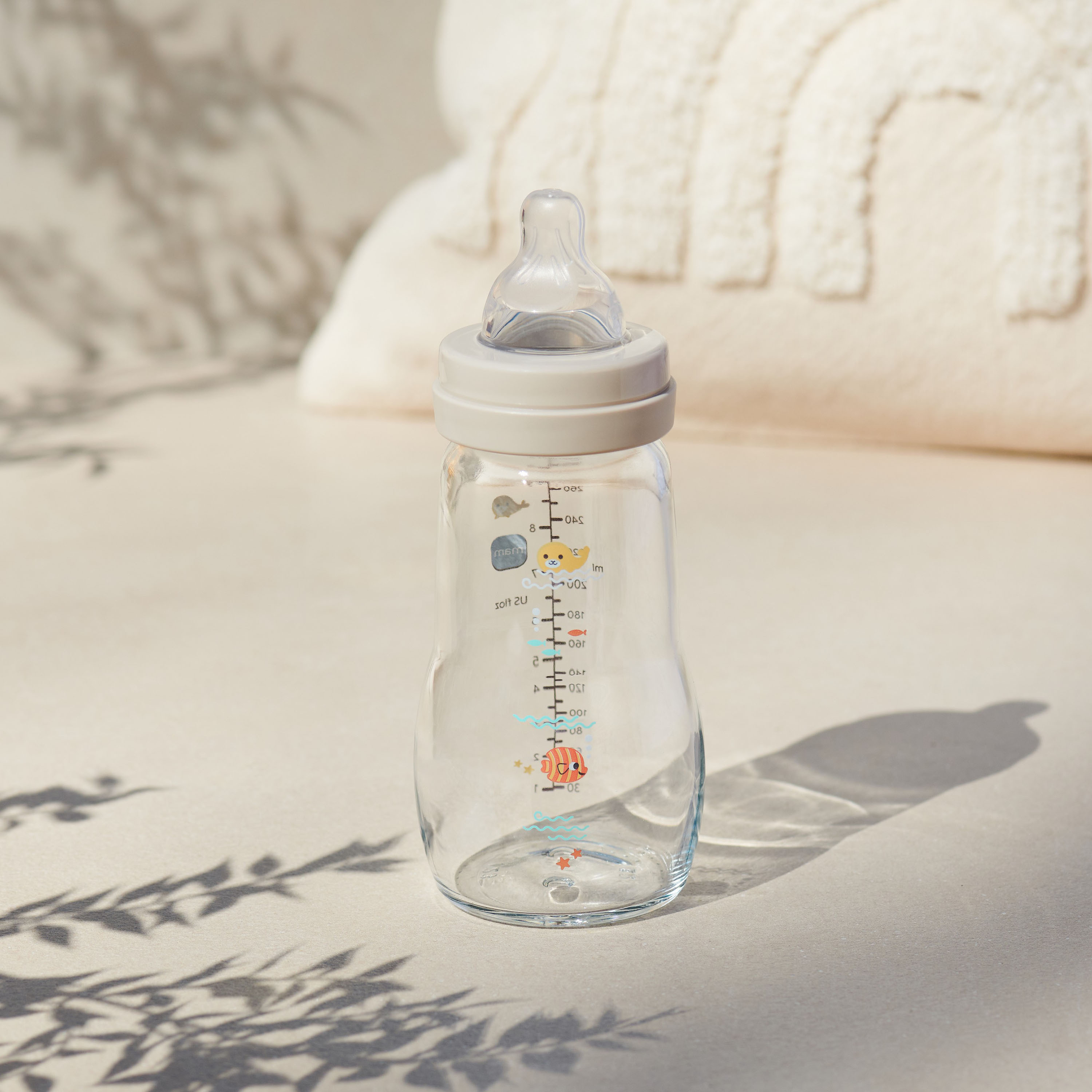 MAM Feel Good Heat-Resistant Glass Bottle, Teat 0 - 90ml-baby-feeding-feedingbottles-bottlesandteats-image-9