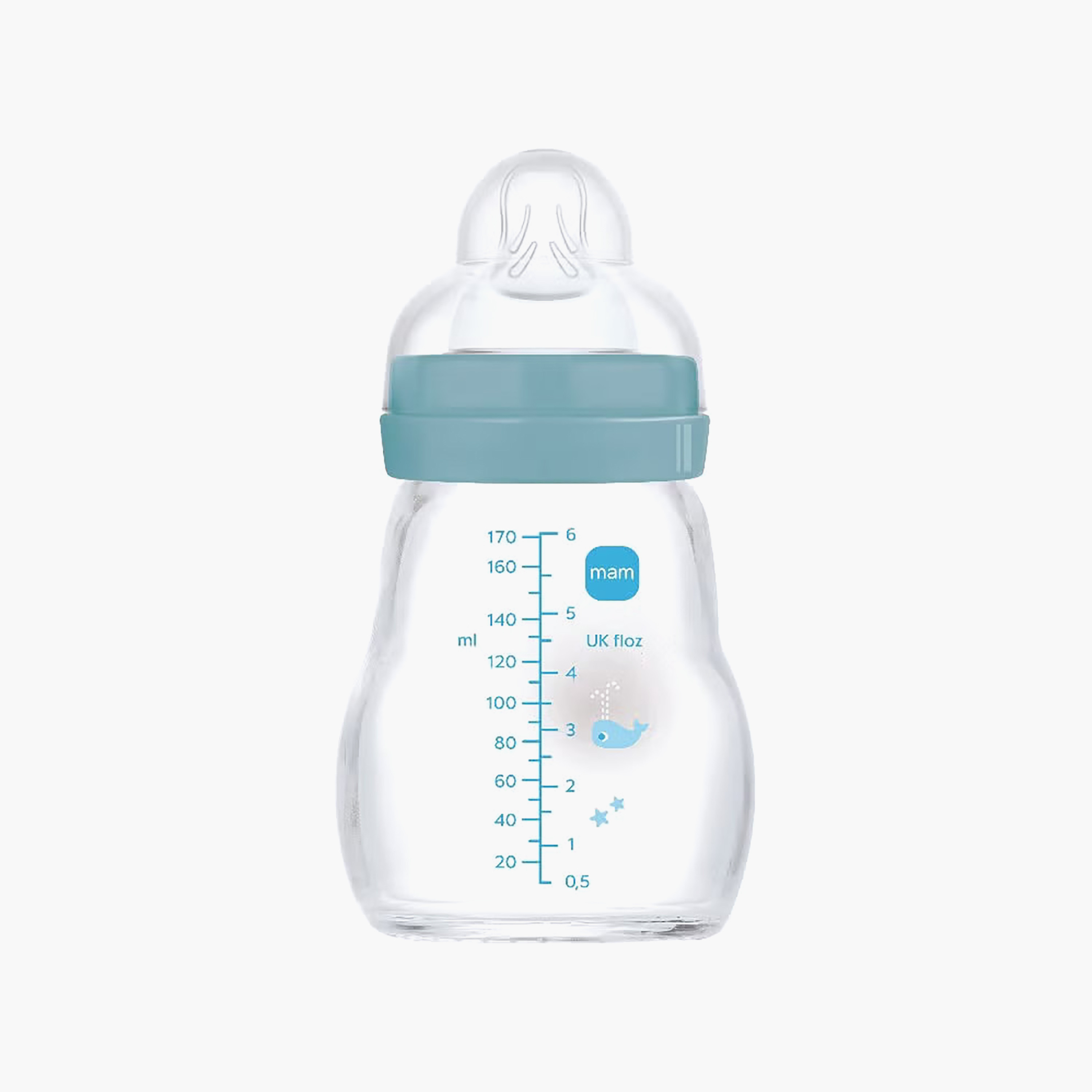 MAM Feel Good Slow Flow Feeding Bottle, 170 ml-baby-feeding-feedingbottles-bottlesandteats-image-2