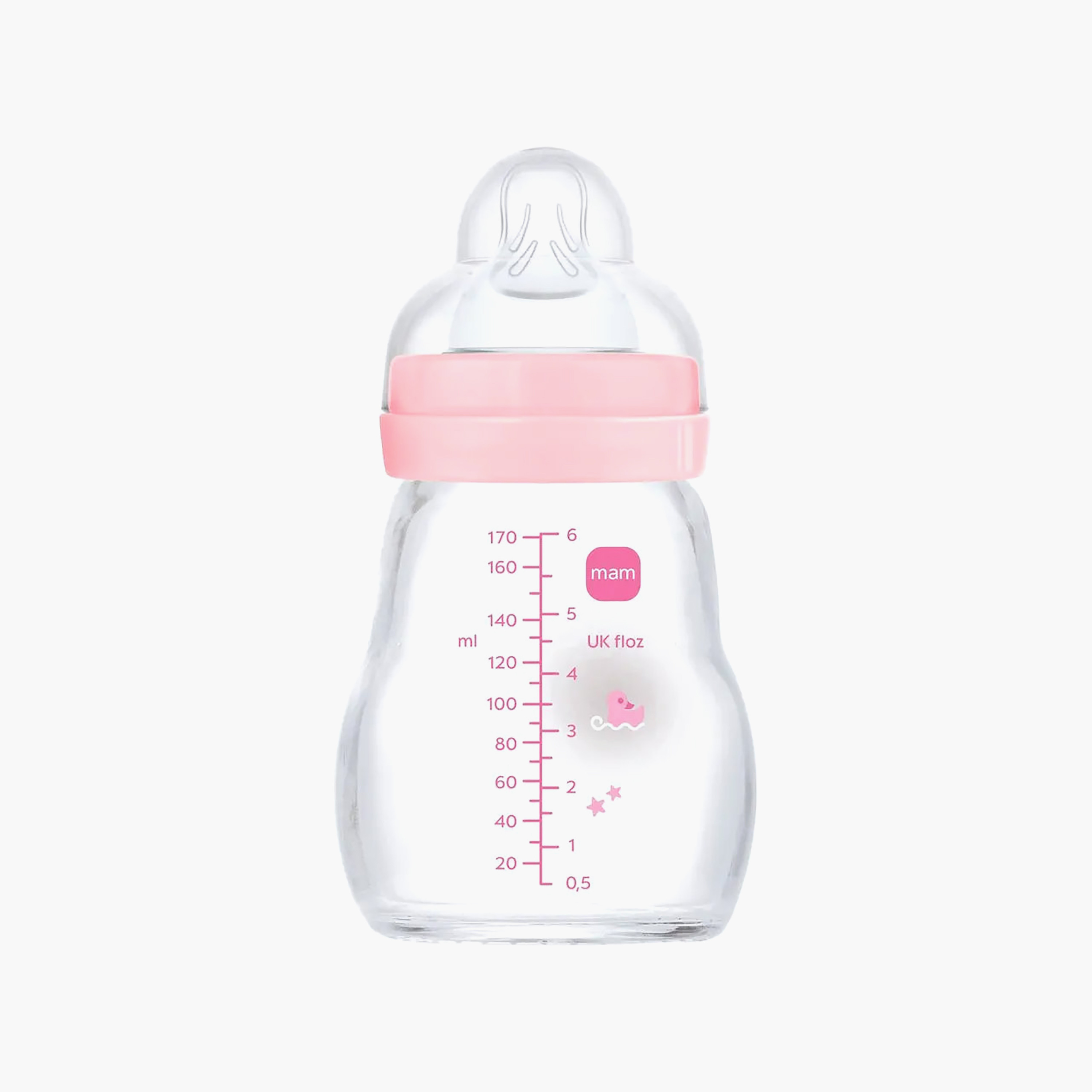 MAM Feel Good Slow Flow Feeding Bottle, 170 ml-baby-feeding-feedingbottles-bottlesandteats-image-2