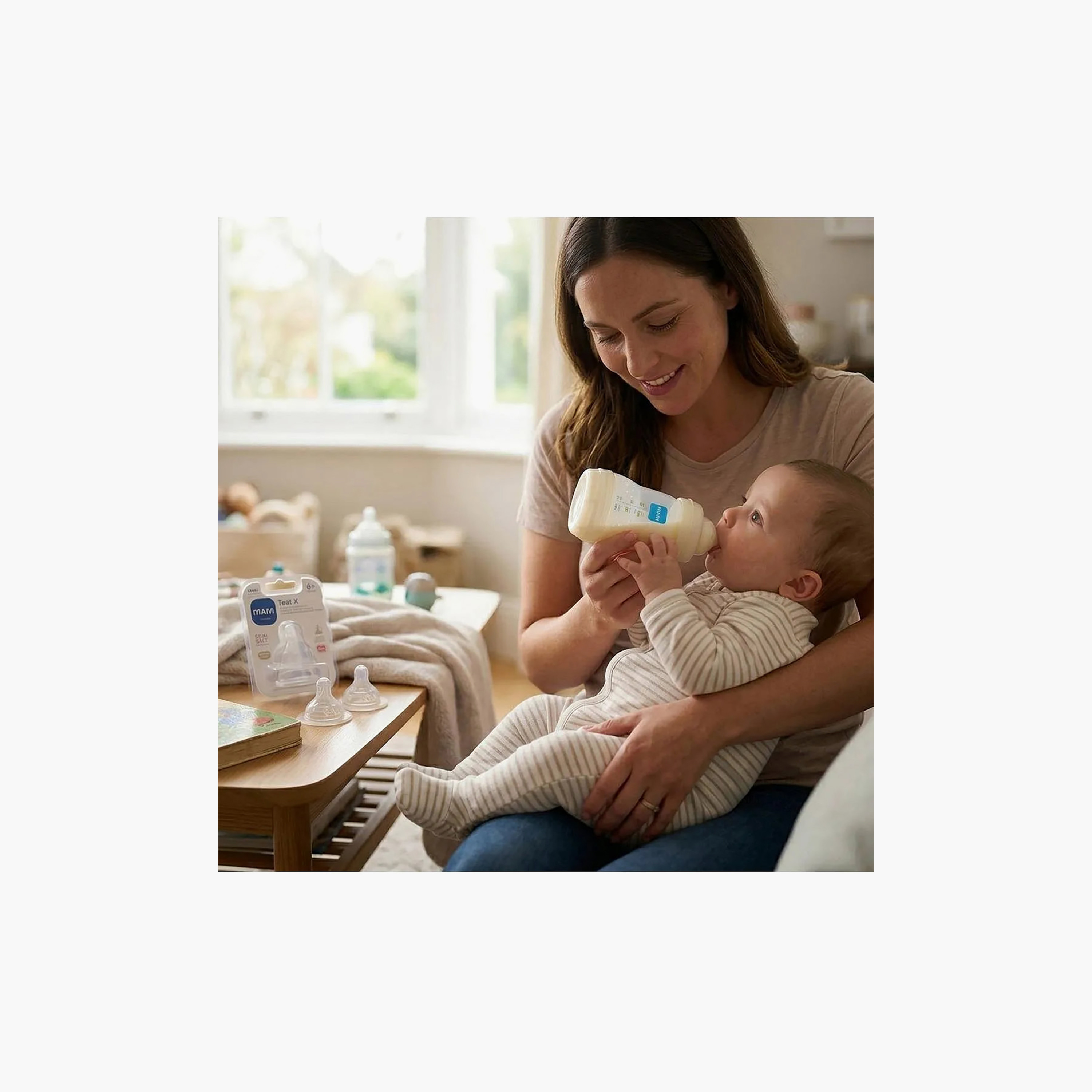 حلمة سيليكون بطيئة التدفق من مام - طقم من 2 لعمر 6 أشهر فأكثر-baby-feeding-feedingbottles-bottlesandteats-image-3