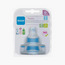 MAM Slow Flow Silicone Teat - Pack of 2, 0 months+-baby-feeding-feedingbottles-bottlesandteats-image-4