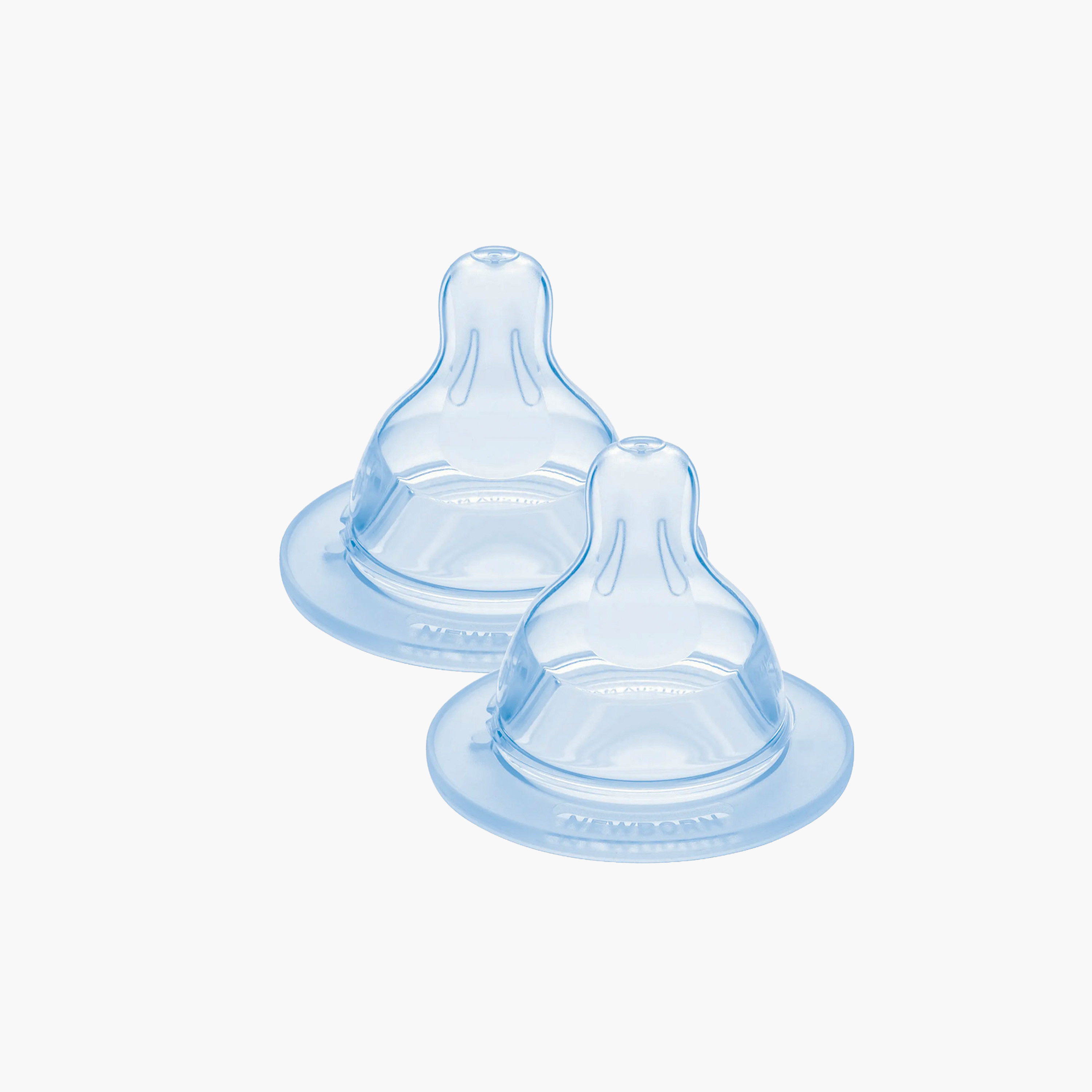 MAM Slow Flow Silicone Teat - Pack of 2, 6 months+-baby-feeding-feedingbottles-bottlesandteats-image-1