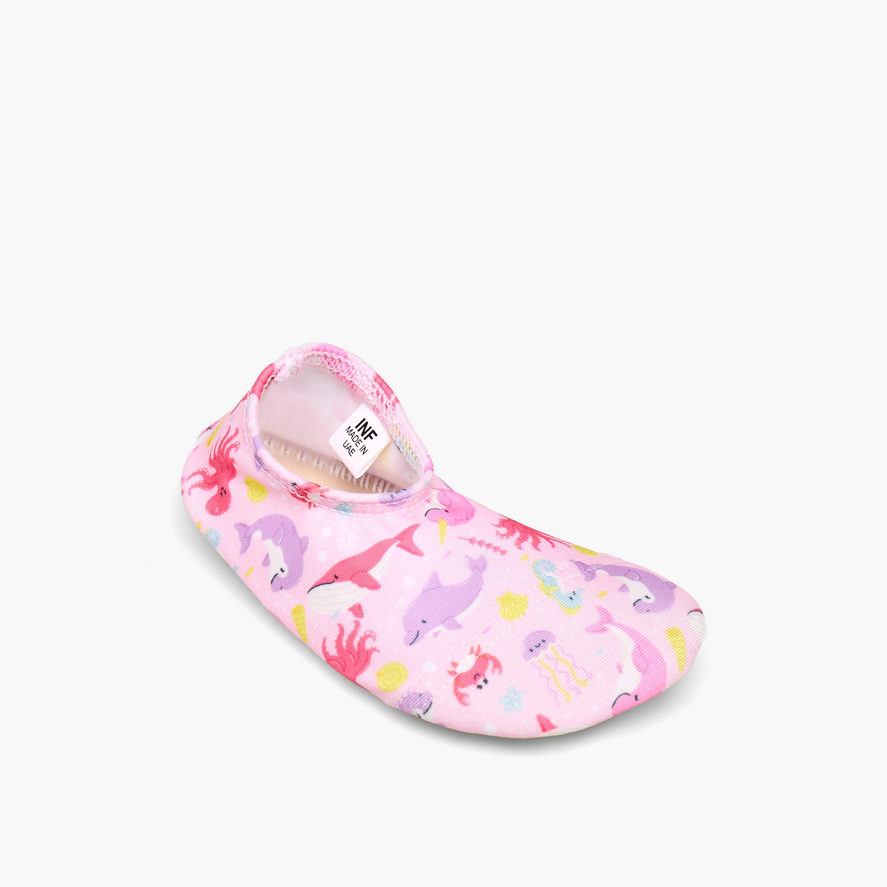 Juniors Girls Aquatic Print Slip-On Pool Shoes-baby-girls-clothing-swimwear-image-2