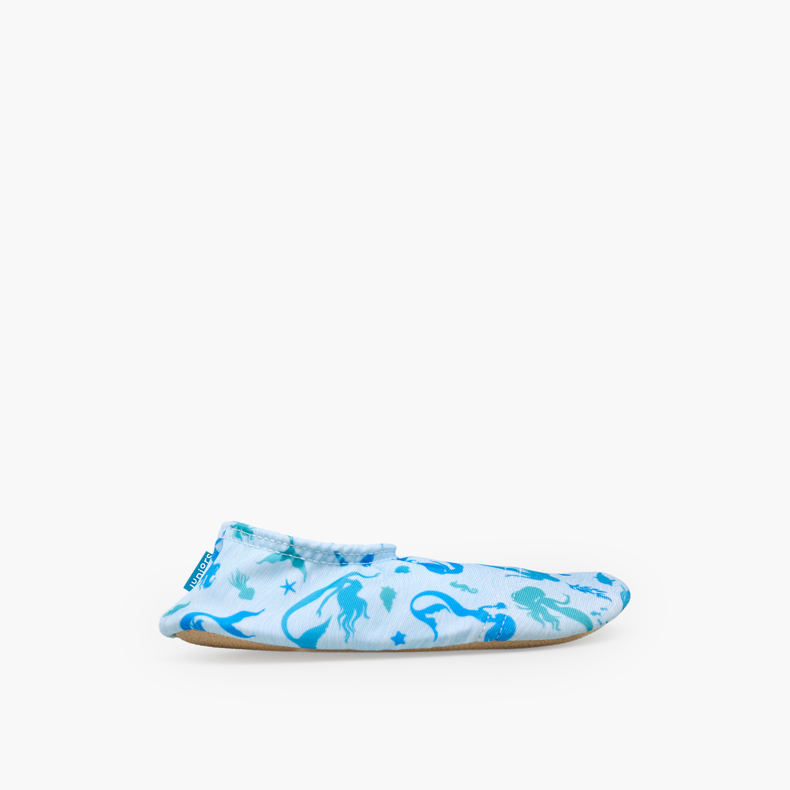 Juniors Girls Mermaid Print Slip-On Pool Shoes-baby-girls-clothing-swimwear-image-3