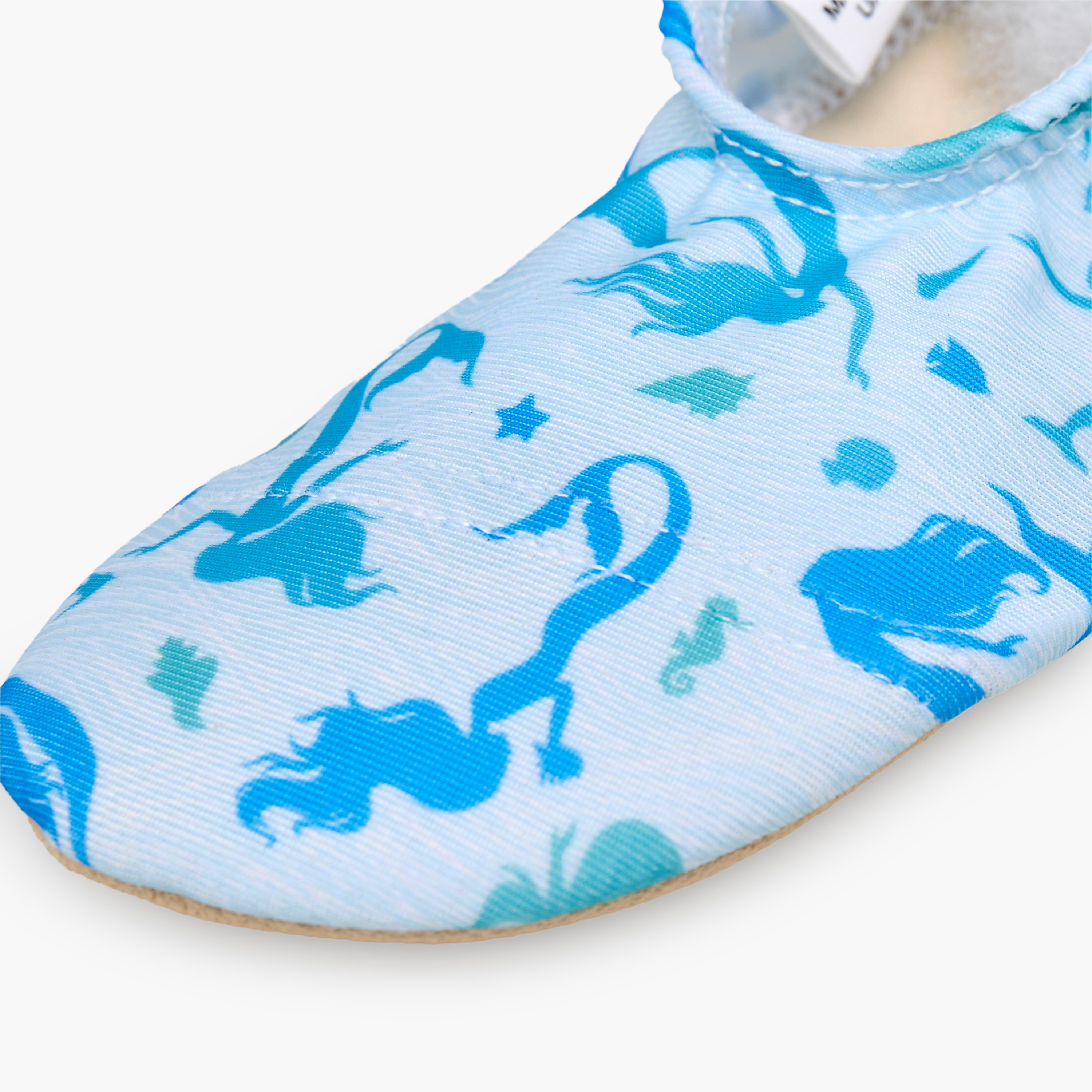 Juniors Girls Mermaid Print Slip-On Pool Shoes-baby-girls-clothing-swimwear-image-5