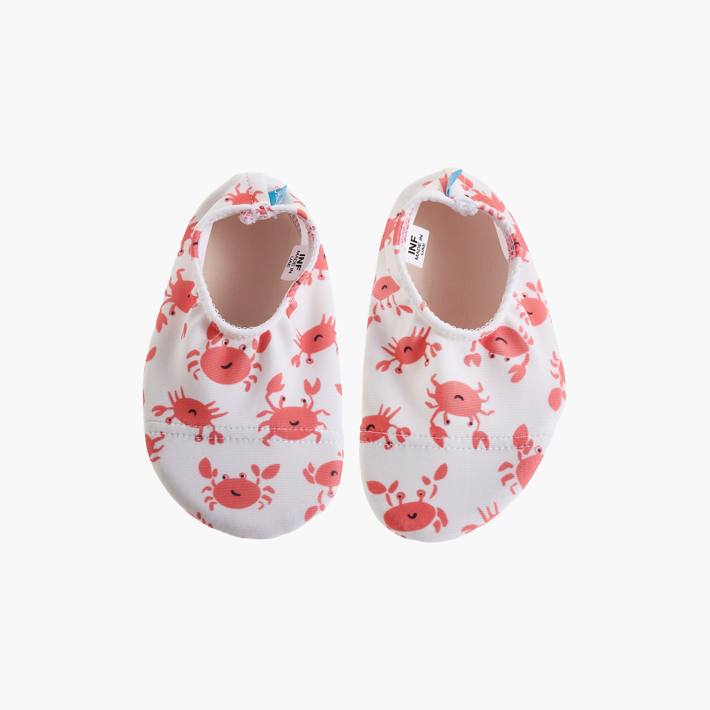 Juniors Boys Crab Print Slip-On Pool Shoes-boys-clothing-swimwear-image-1