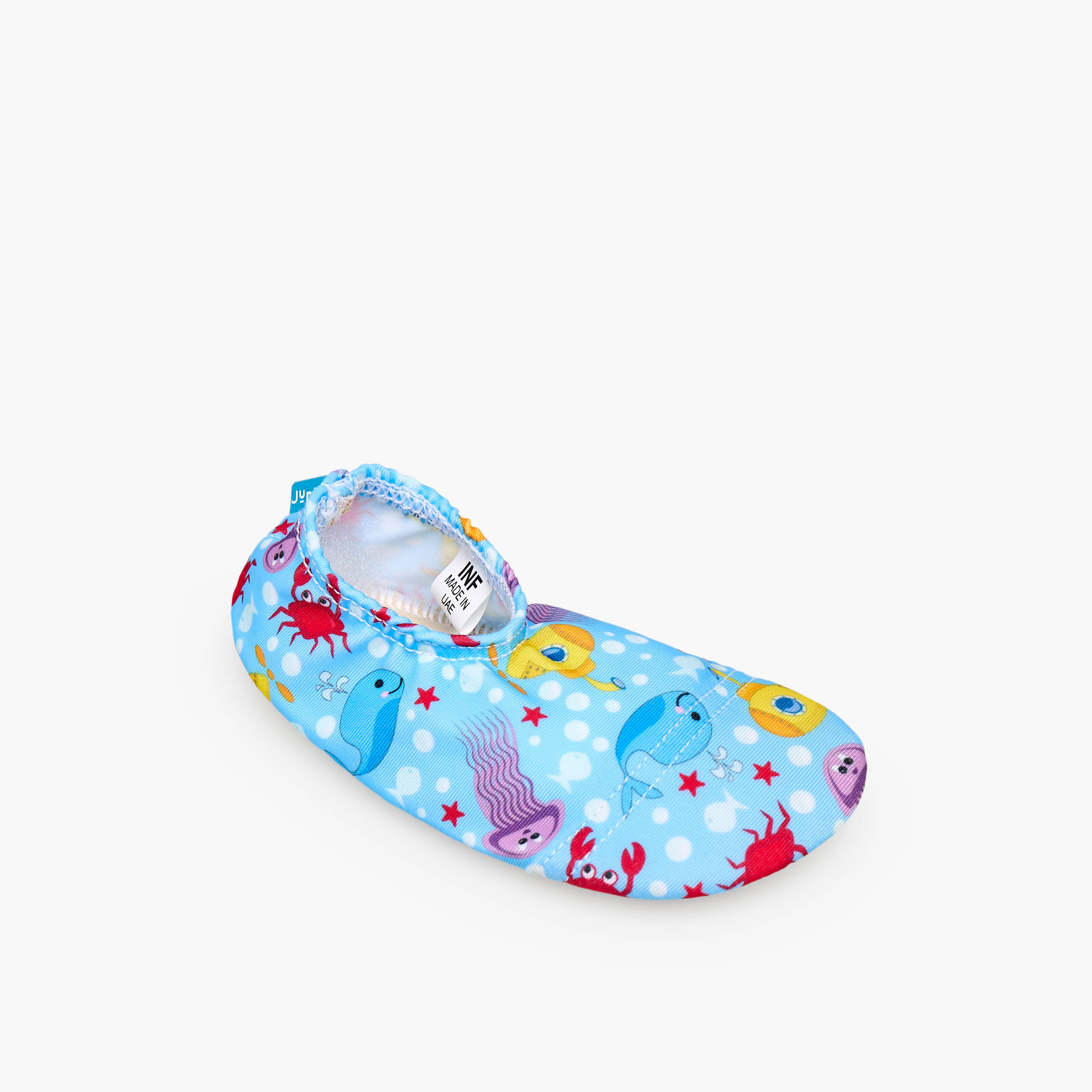 Juniors Boys Underwater Print Slip-On Pool Shoes-boys-clothing-swimwear-image-2