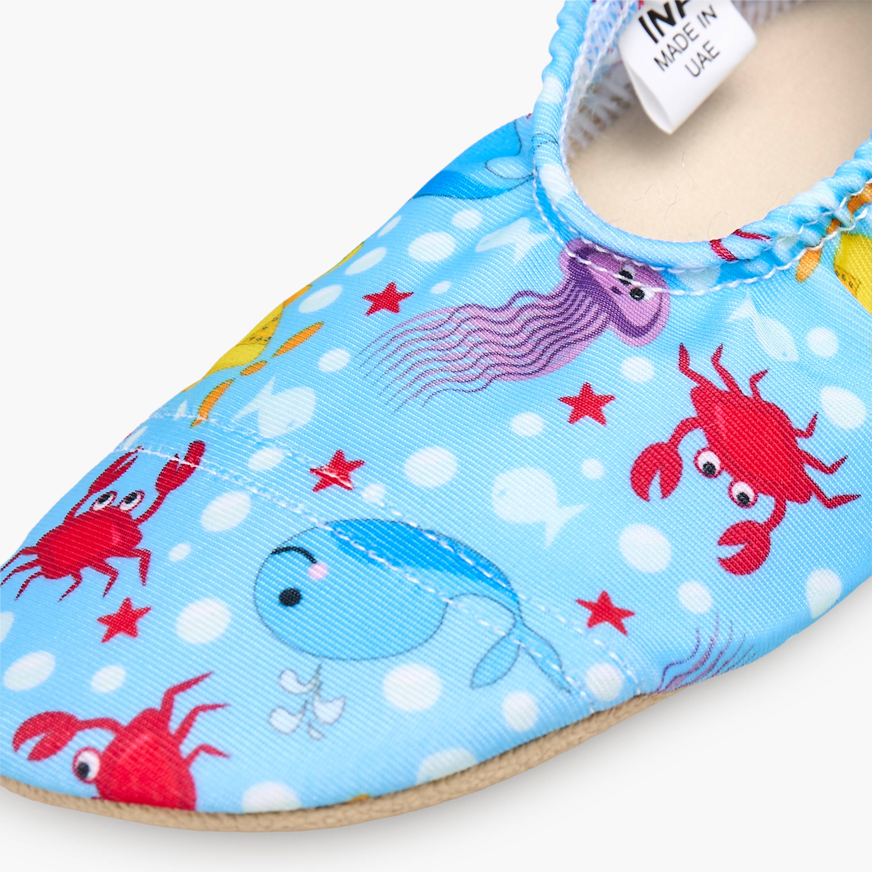 Juniors Boys Underwater Print Slip-On Pool Shoes-boys-clothing-swimwear-image-4