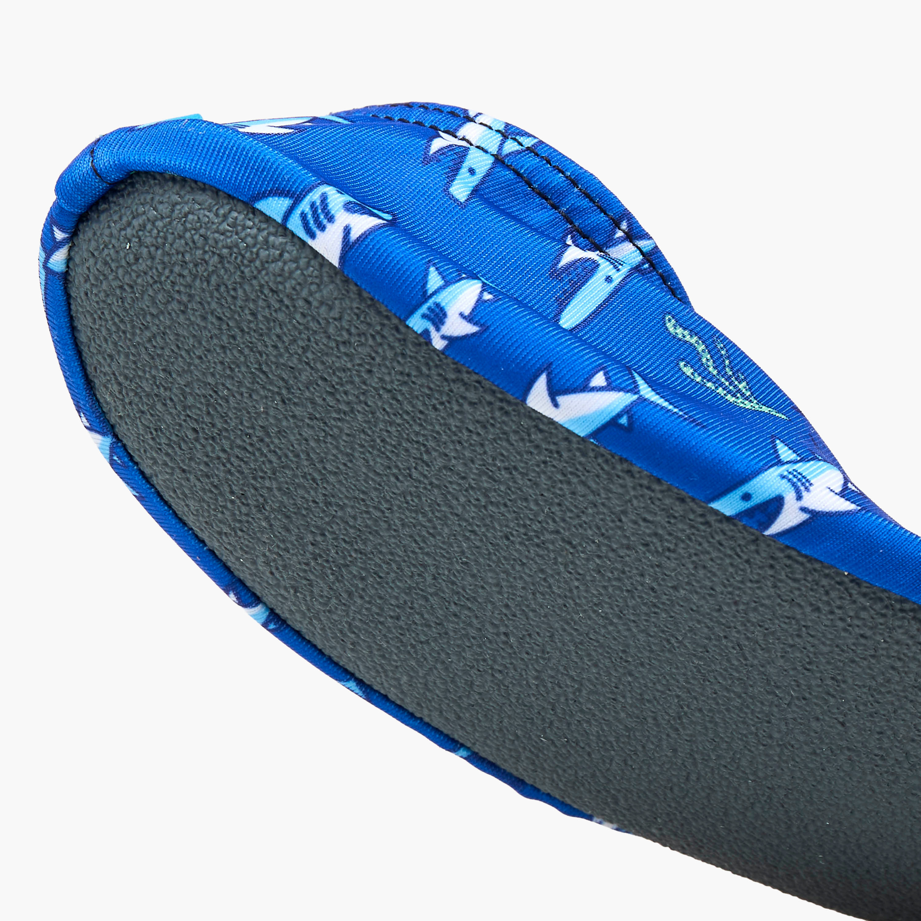 Juniors Boys Shark Print Slip-On Pool Shoes-baby-boys-clothing-swimwear-image-4