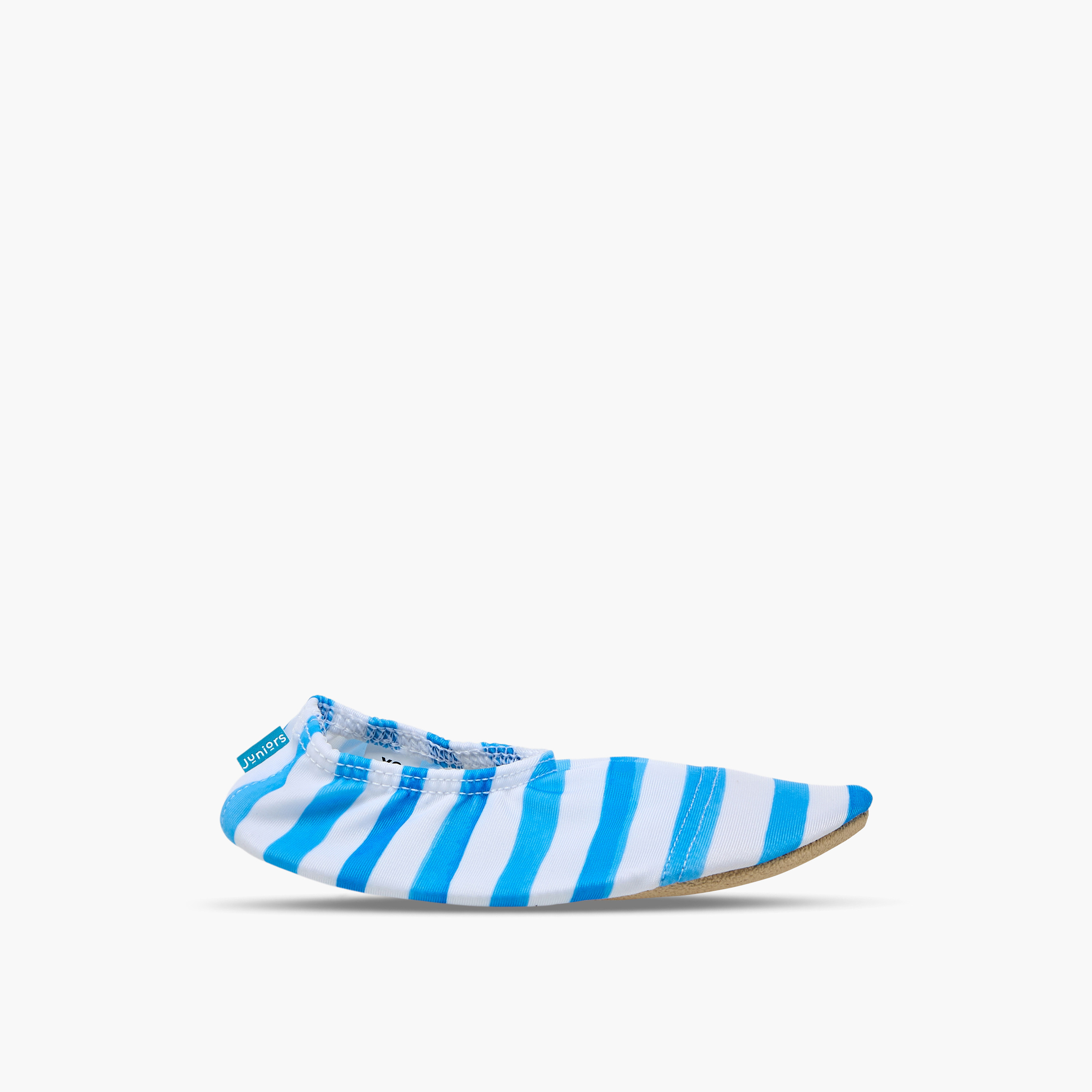Juniors Boys Striped Pool Shoes-boys-clothing-swimwear-image-2