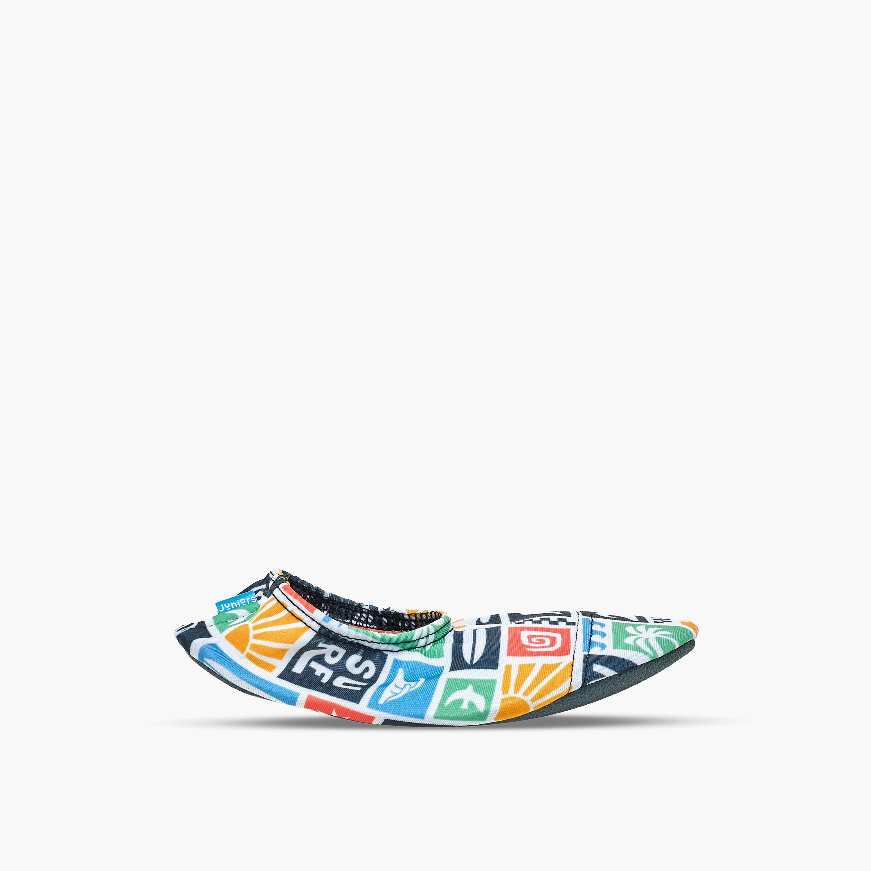 Juniors Boys Surfer Print Pool Shoes-boys-clothing-swimwear-image-2