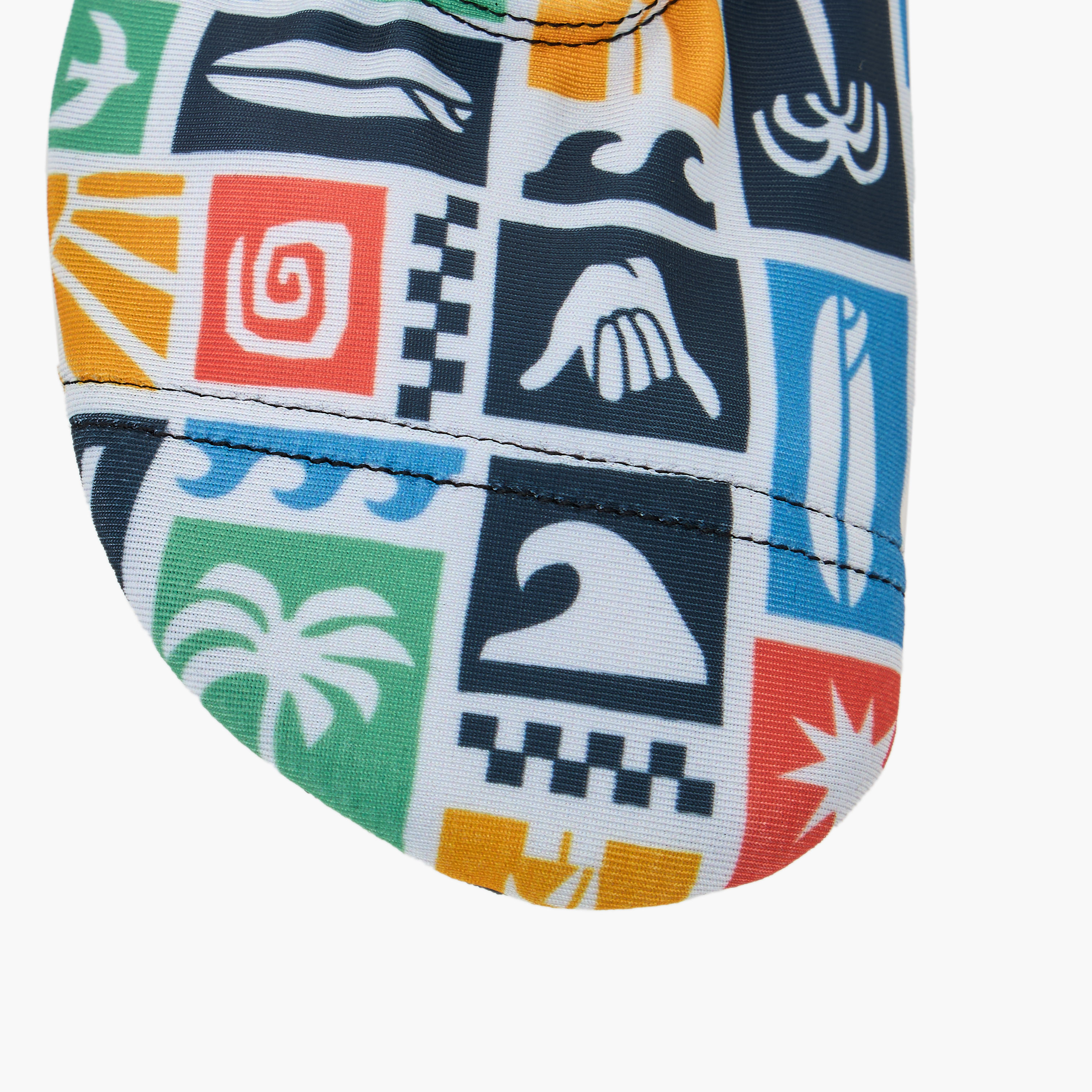 Juniors Boys Surfer Print Pool Shoes-boys-clothing-swimwear-image-3