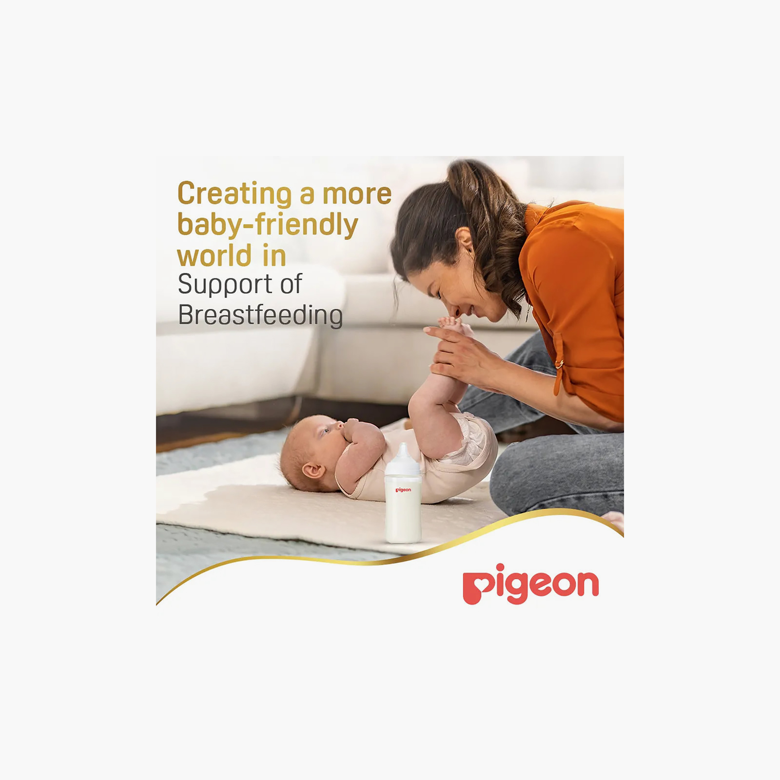 Pigeon Softouch Anti-Colic Feeding Bottle, 330 ml-baby-feeding-feedingbottles-bottlesandteats-image-3