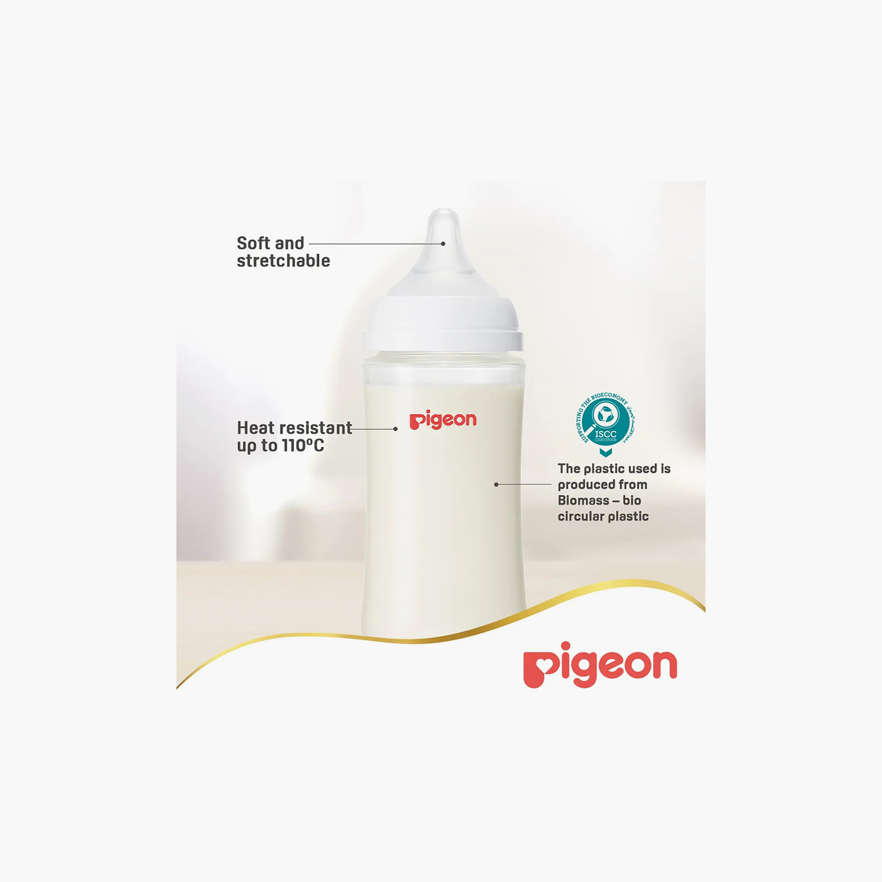 Pigeon Softouch Anti-Colic Feeding Bottle, 330 ml-baby-feeding-feedingbottles-bottlesandteats-image-6