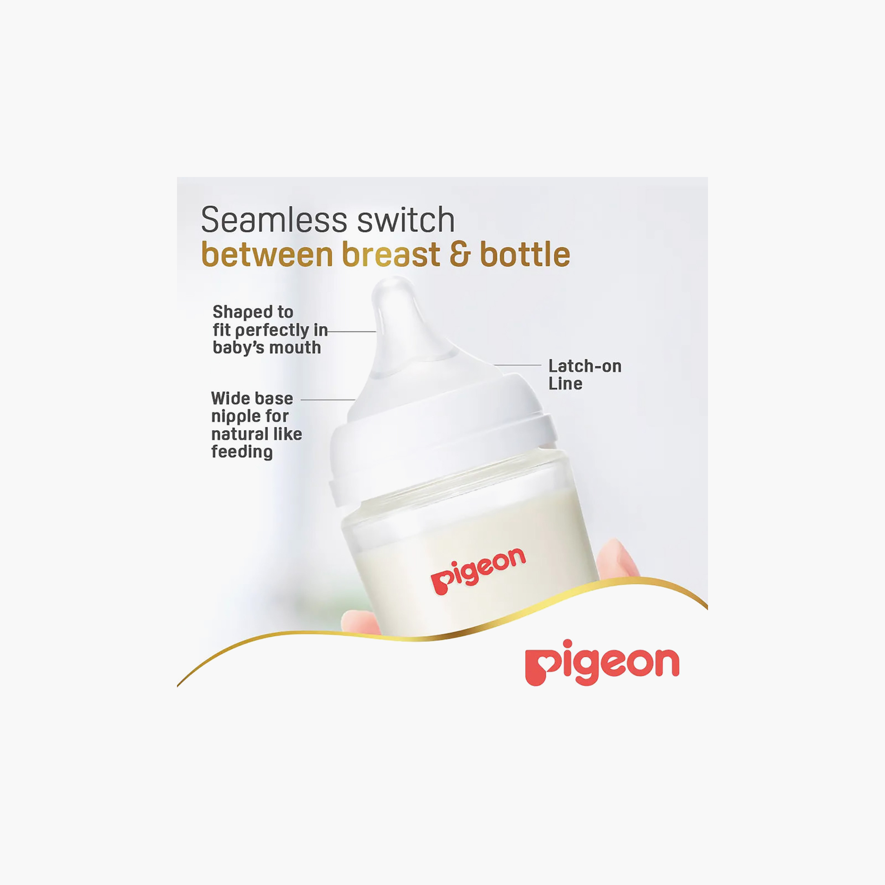 Pigeon Softouch Anti-Colic Feeding Bottle, 330 ml-baby-feeding-feedingbottles-bottlesandteats-image-7