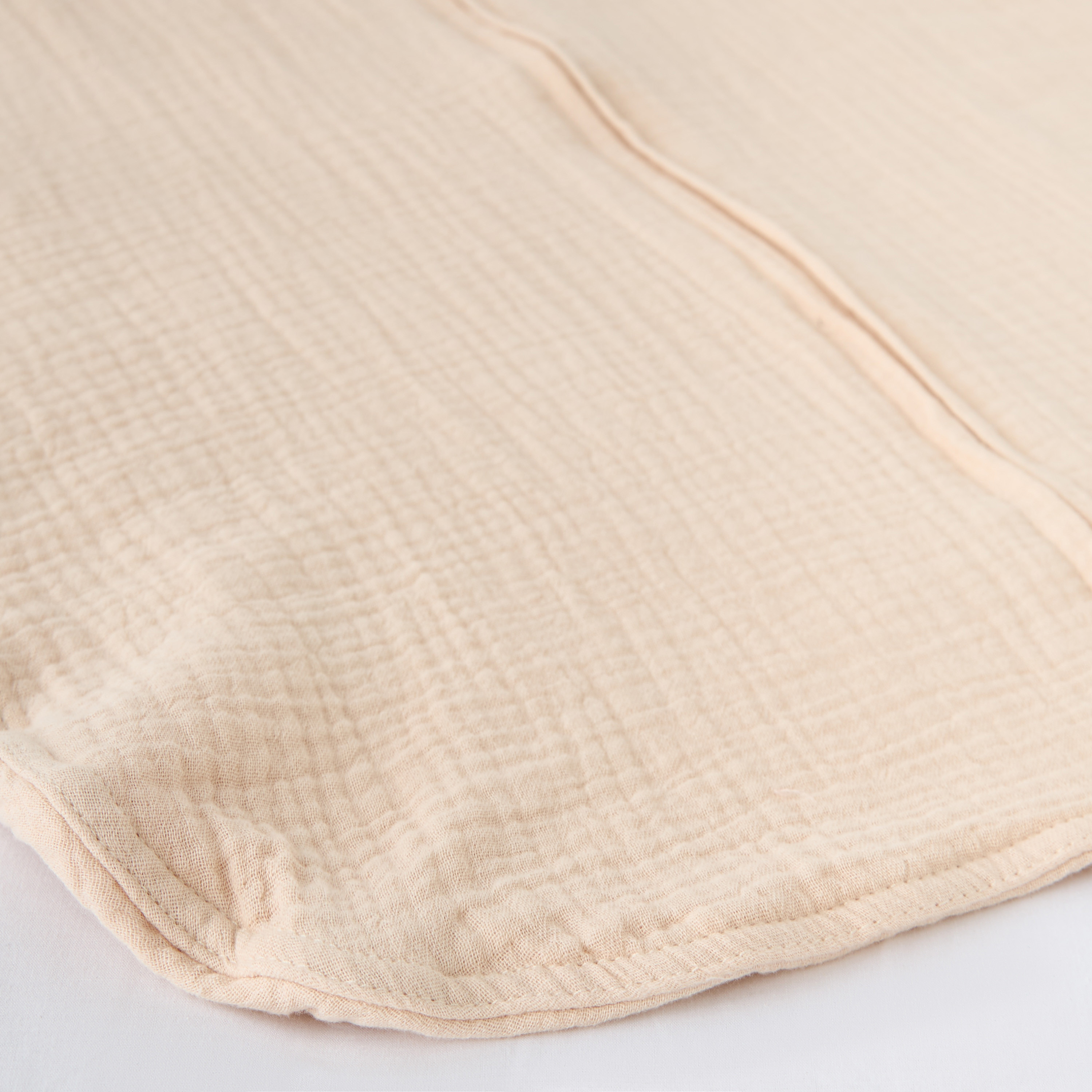 Giggles Textured Muslin Sleeping Bag - 70 cm-baby-nursery-blanketsandswaddles-swaddlesandsleepingbags-image-7
