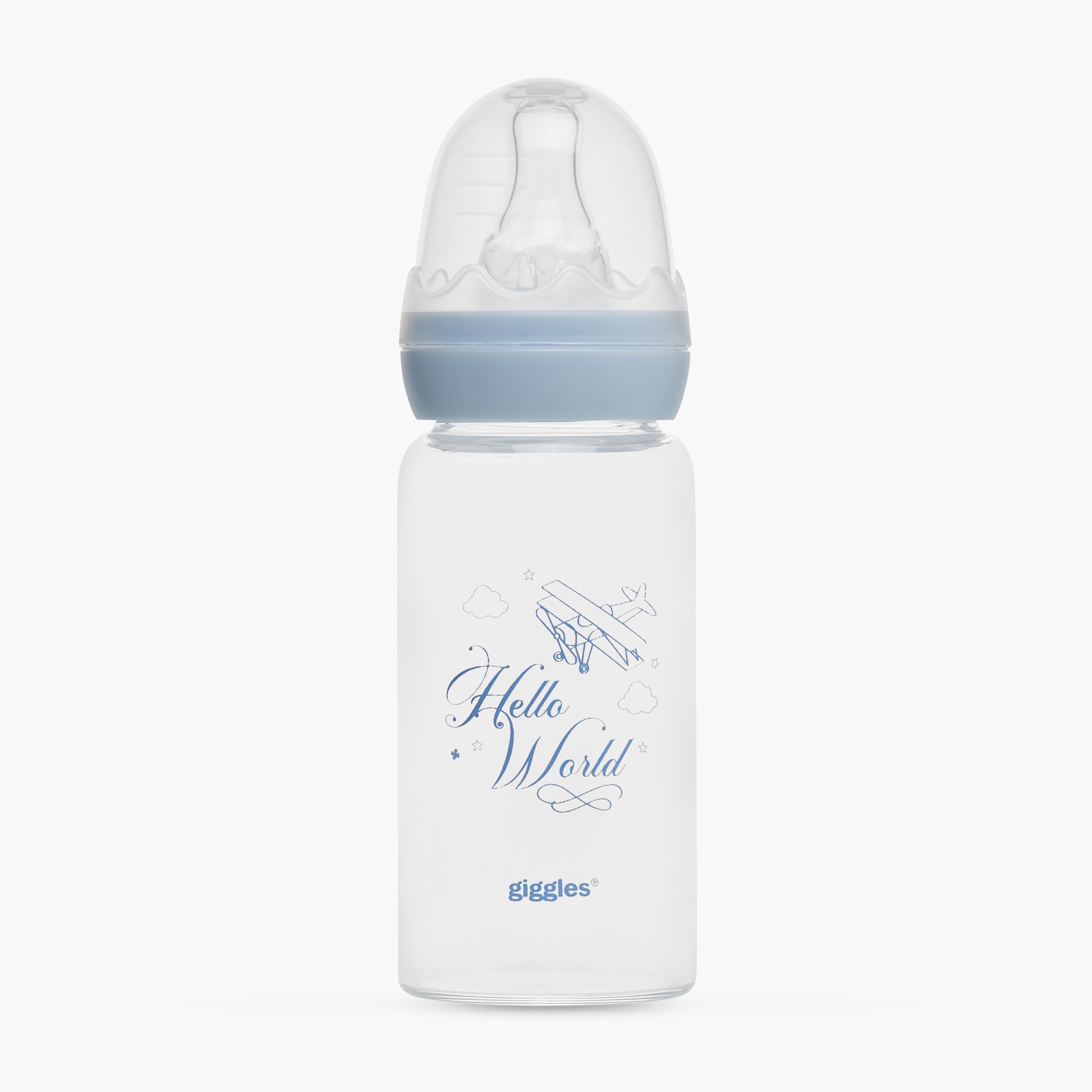 قارورة رضاعة مضادة للمغص من جيجلز - 120 مل-baby-feeding-feedingbottles-bottlesandteats-image-1