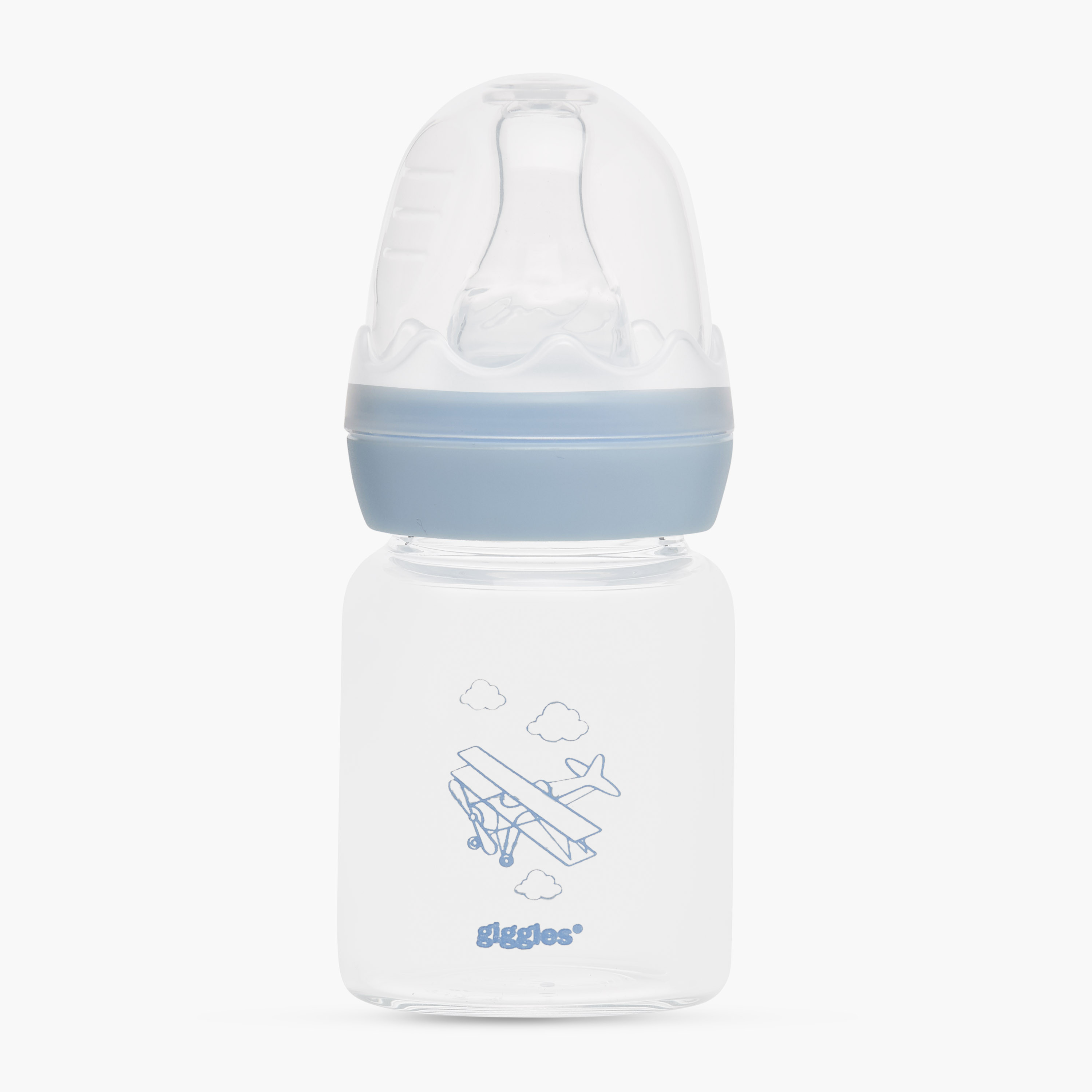قارورة رضاعة مضادة للمغص من جيجلز  - 50 مل-baby-feeding-feedingbottles-bottlesandteats-image-1