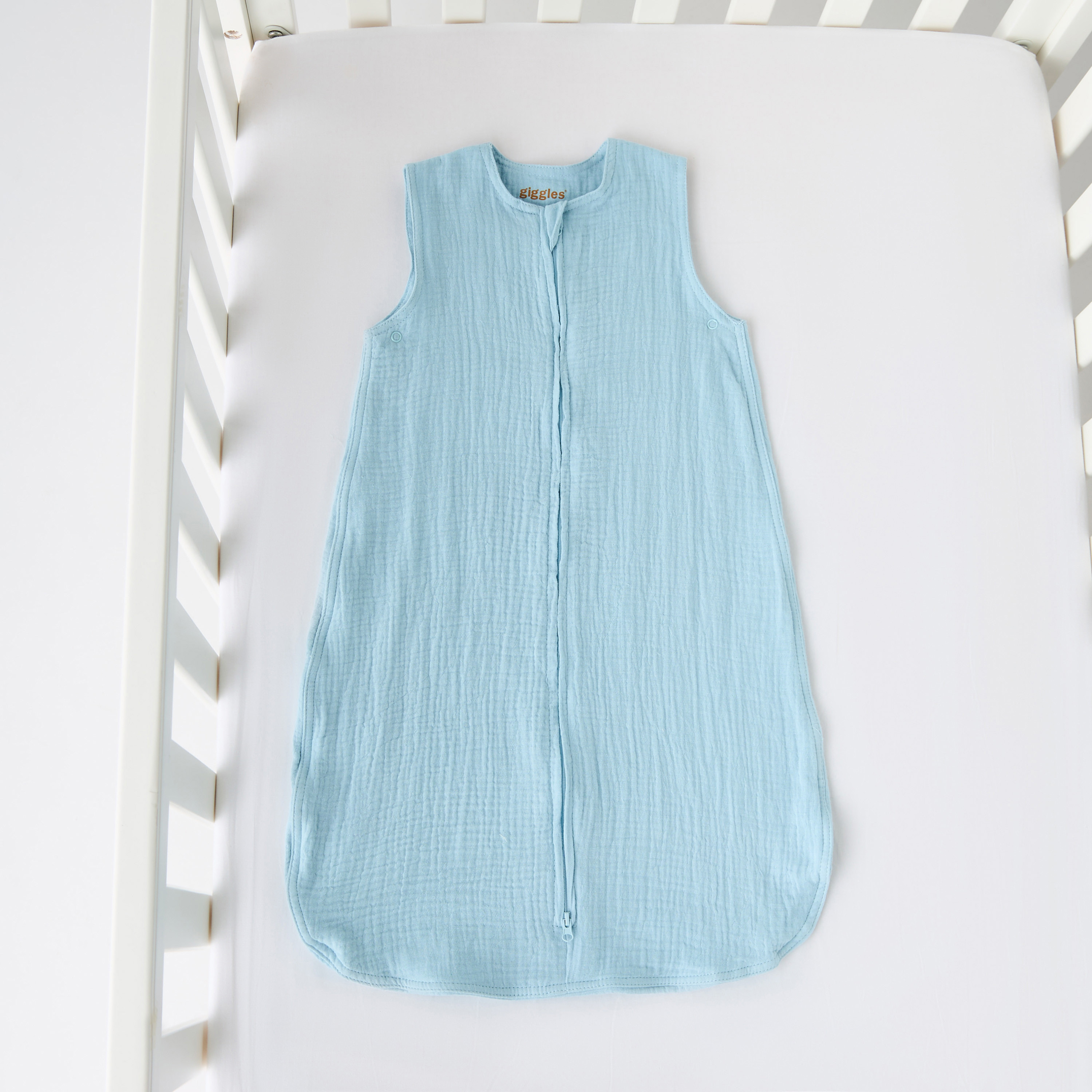 شنطة نوم قطن موسلين بارز الملمس من جيجلز - 90 سم-baby-nursery-blanketsandswaddles-swaddlesandsleepingbags-image-2