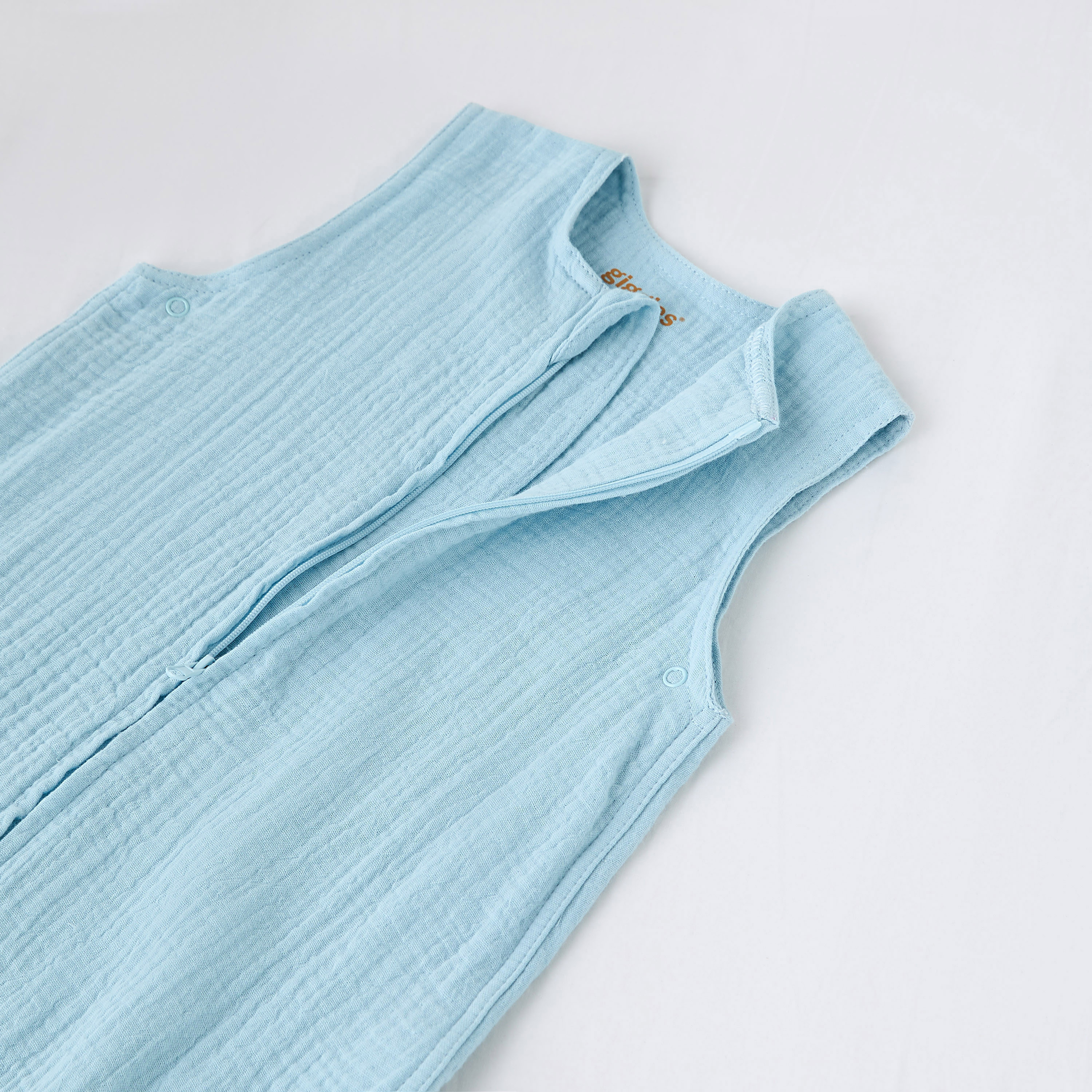 شنطة نوم قطن موسلين بارز الملمس من جيجلز - 90 سم-baby-nursery-blanketsandswaddles-swaddlesandsleepingbags-image-5