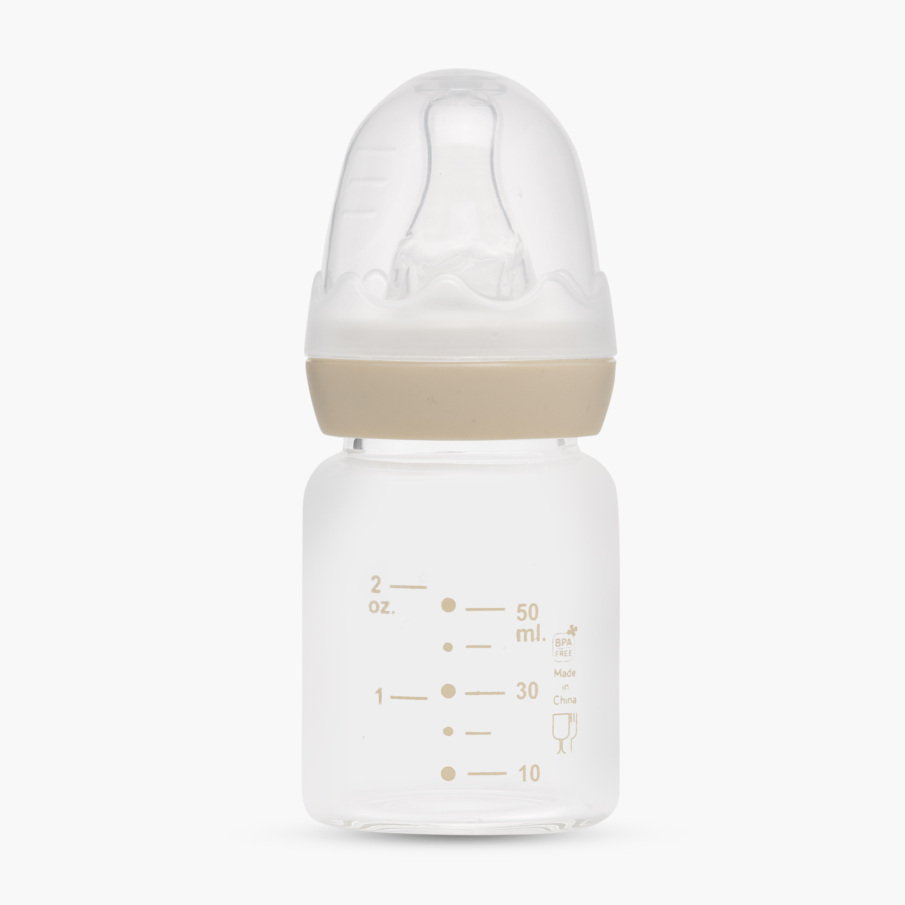 قارورة رضاعة مضادة للمغص من جيجلز  - 50 مل-baby-feeding-feedingbottles-bottlesandteats-image-1