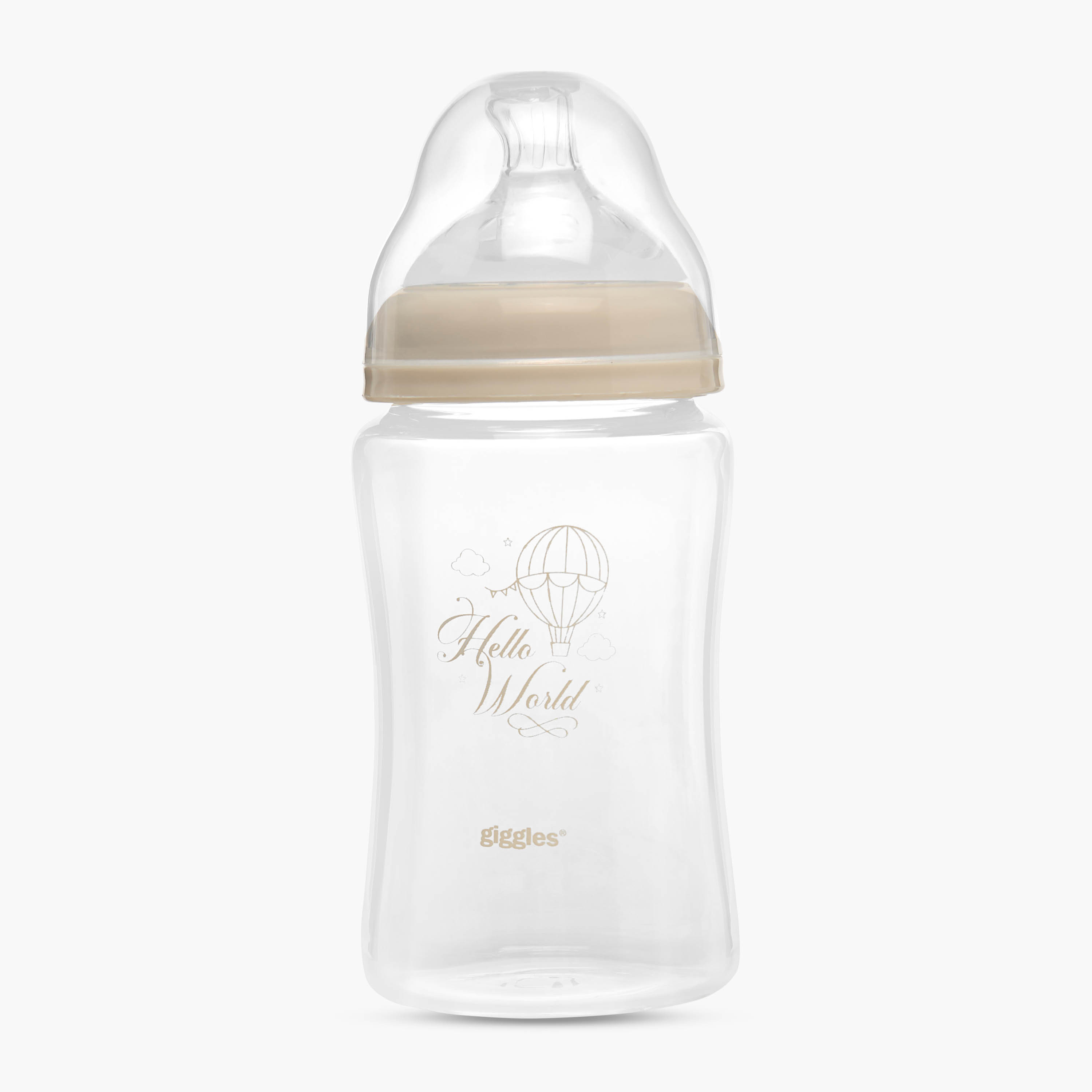 رضّاعة مضادة للمغص من جيجلز - 200 مل-baby-feeding-feedingbottles-bottlesandteats-image-1