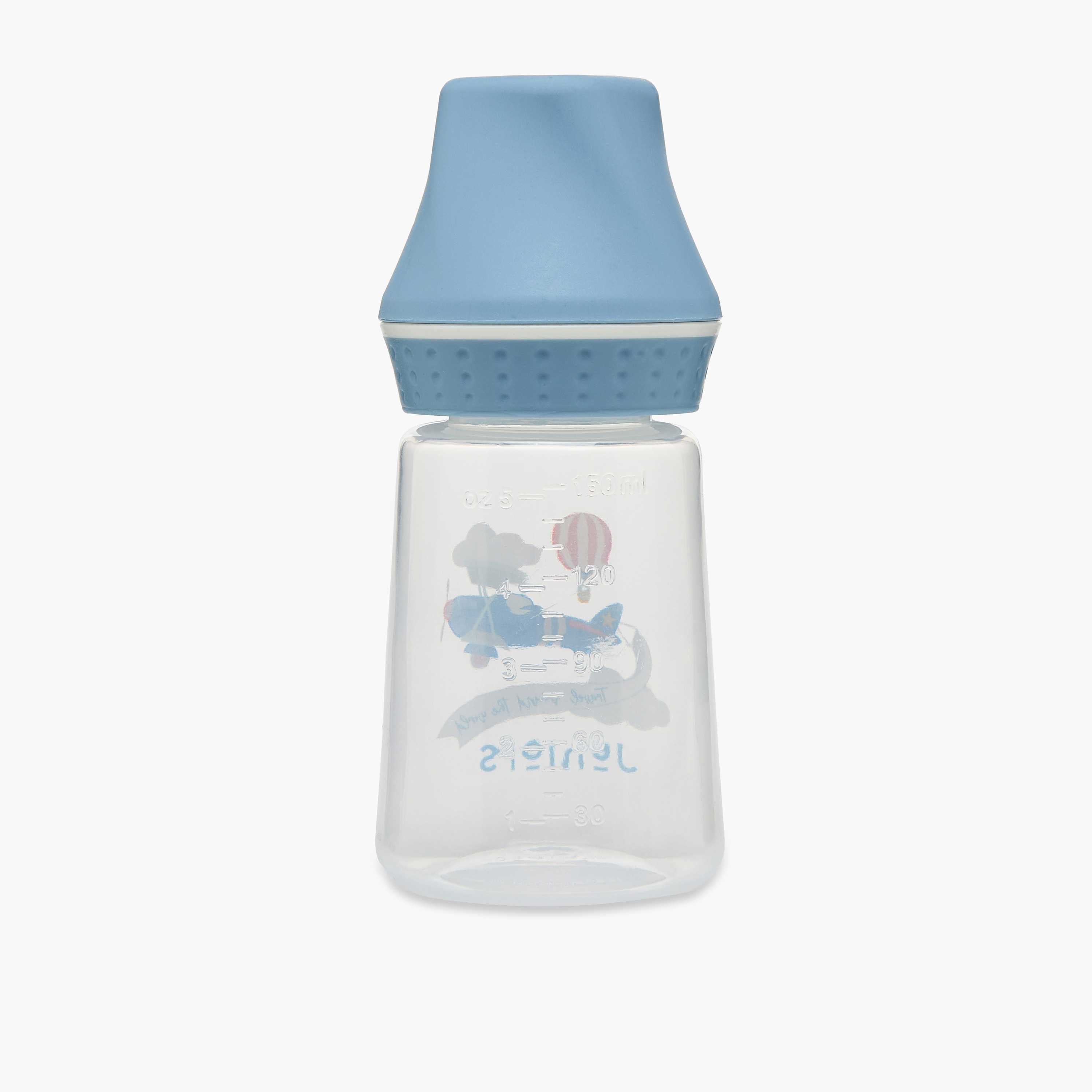 رضّاعة بطيئة مضادة للمغص من جونيورز - 150 مل (من عمر 0 شهر فأكثر)-baby-feeding-feedingbottles-bottlesandteats-image-2