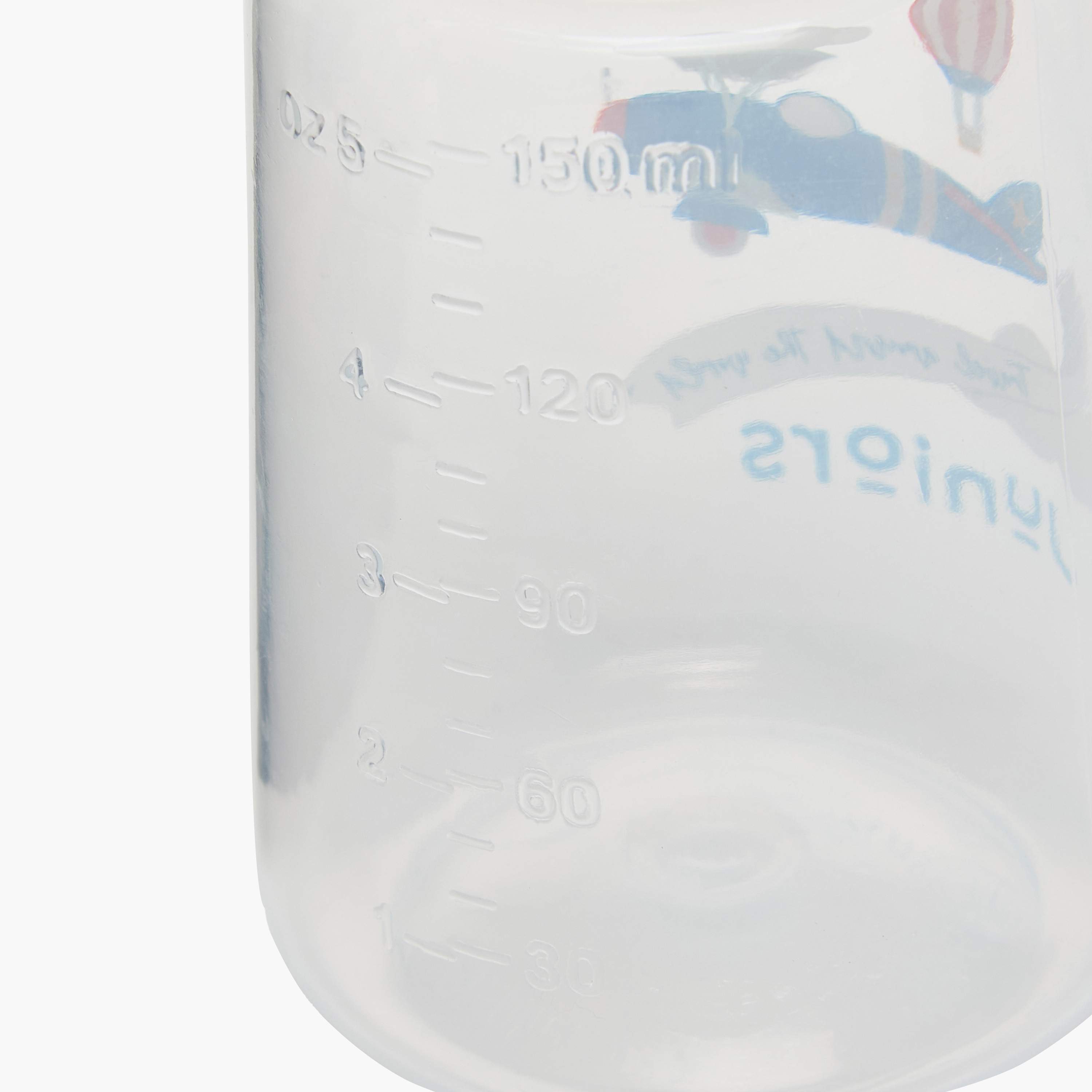 رضّاعة بطيئة مضادة للمغص من جونيورز - 150 مل (من عمر 0 شهر فأكثر)-baby-feeding-feedingbottles-bottlesandteats-image-6