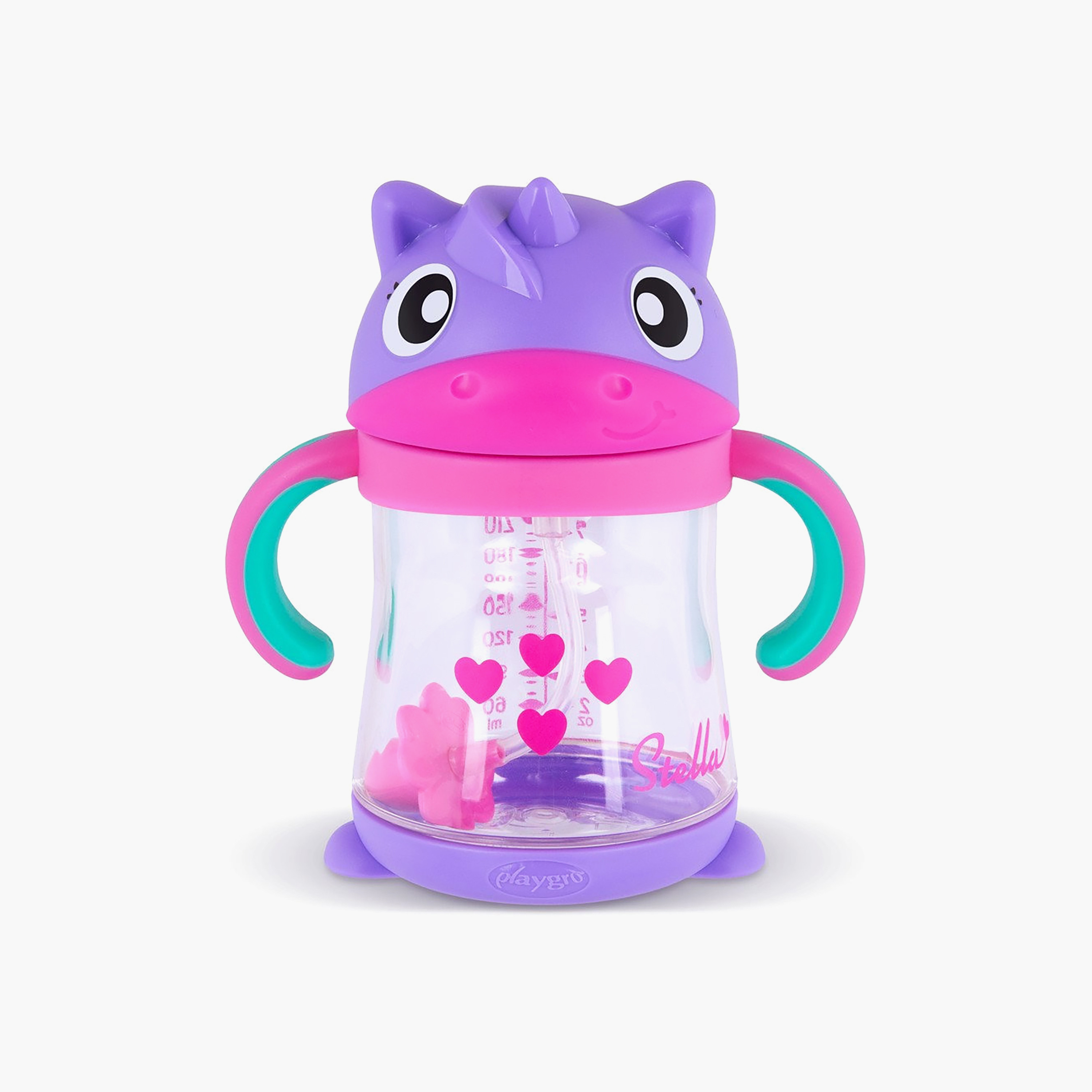 Playgro Straw Sippy Cup with Handle, 240 ml-baby-feeding-mealtimeessentials-image-1
