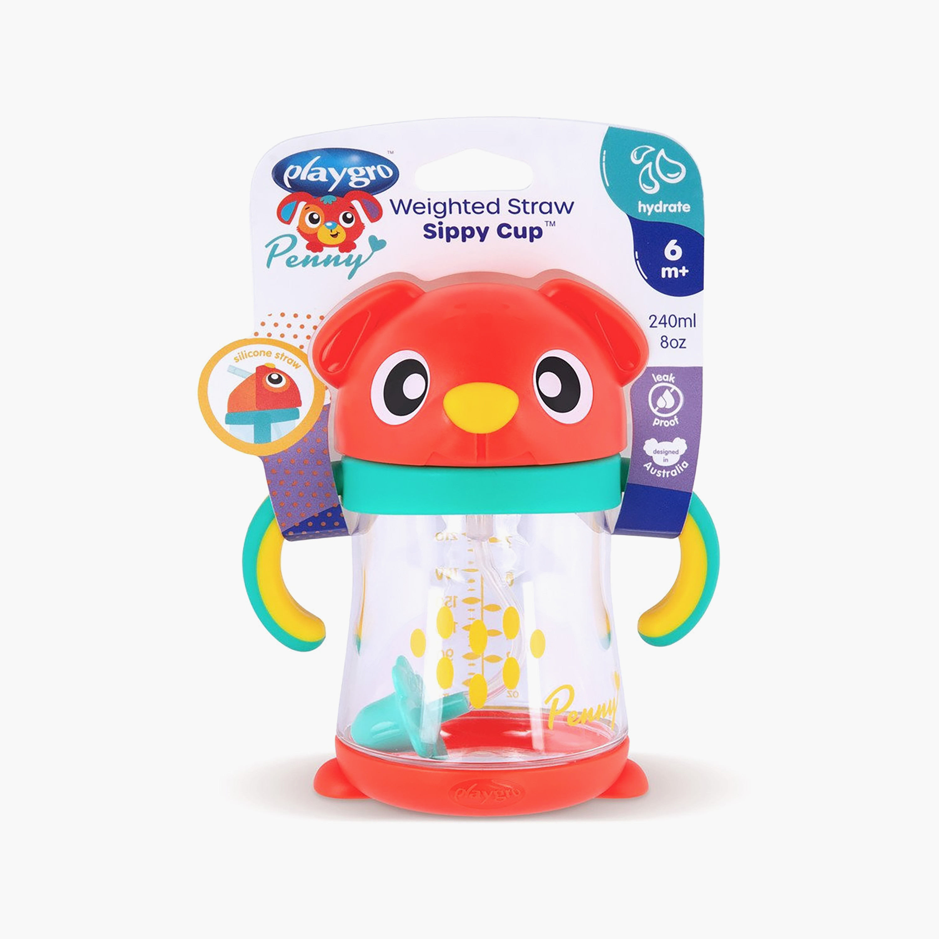 Playgro Straw Sippy Cup with Handle, 240 ml-baby-feeding-mealtimeessentials-image-6