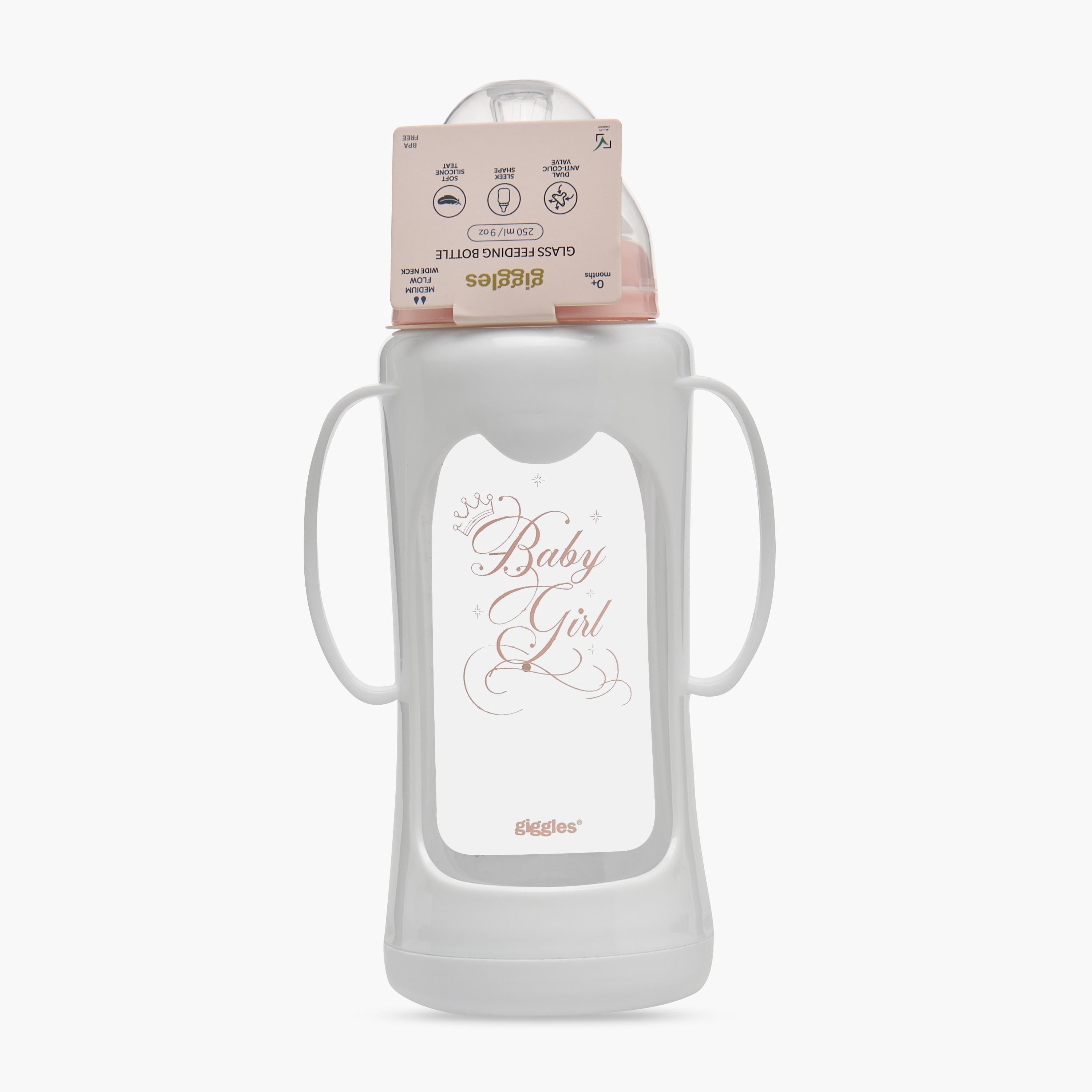 رضّاعة مضادة للمغص من جيجلز - 250 مل-baby-feeding-feedingbottles-bottlesandteats-image-11