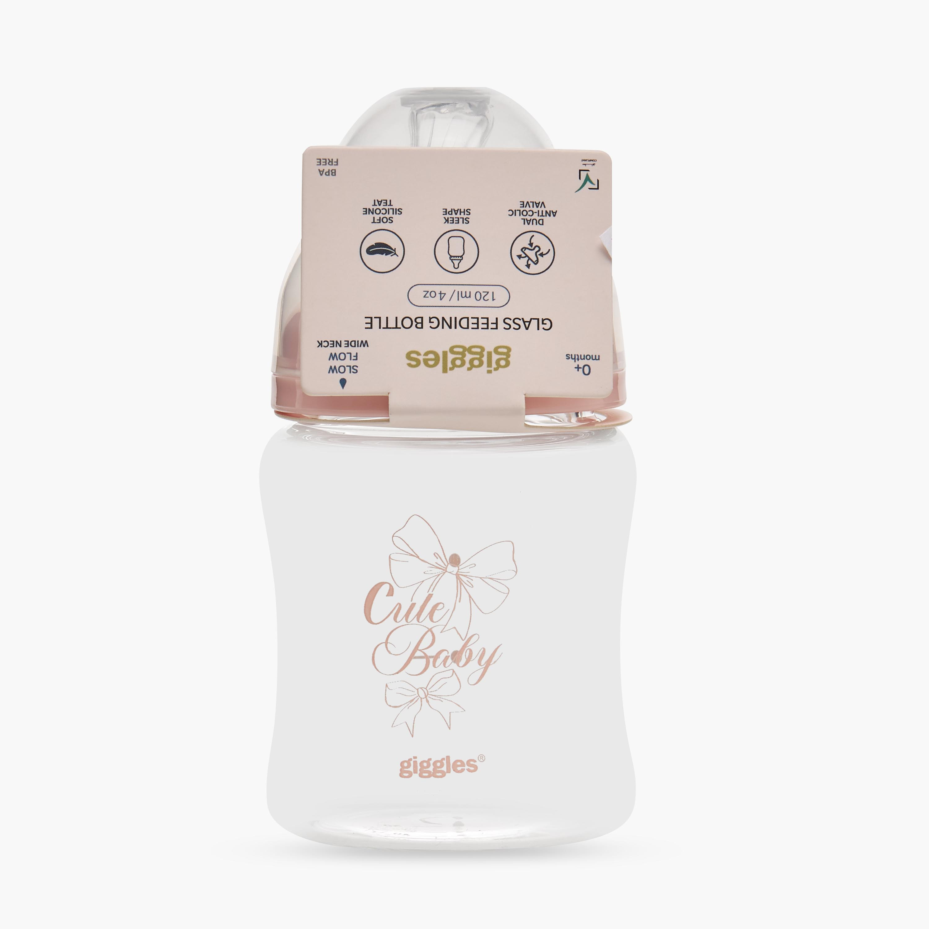 رضّاعة مضادة للمغص من جيجلز - 120 مل-baby-feeding-feedingbottles-bottlesandteats-image-8