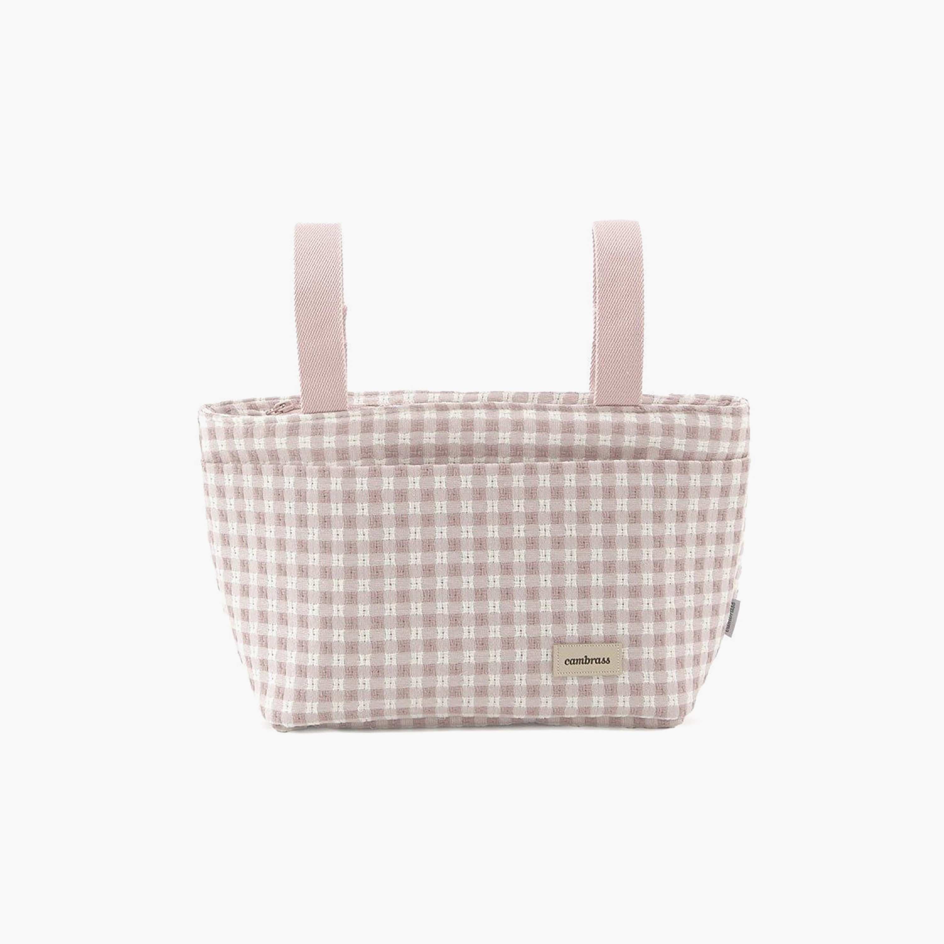Cambrass Diaper Bag with Checked Design-baby-gear-diaperbags-image-1