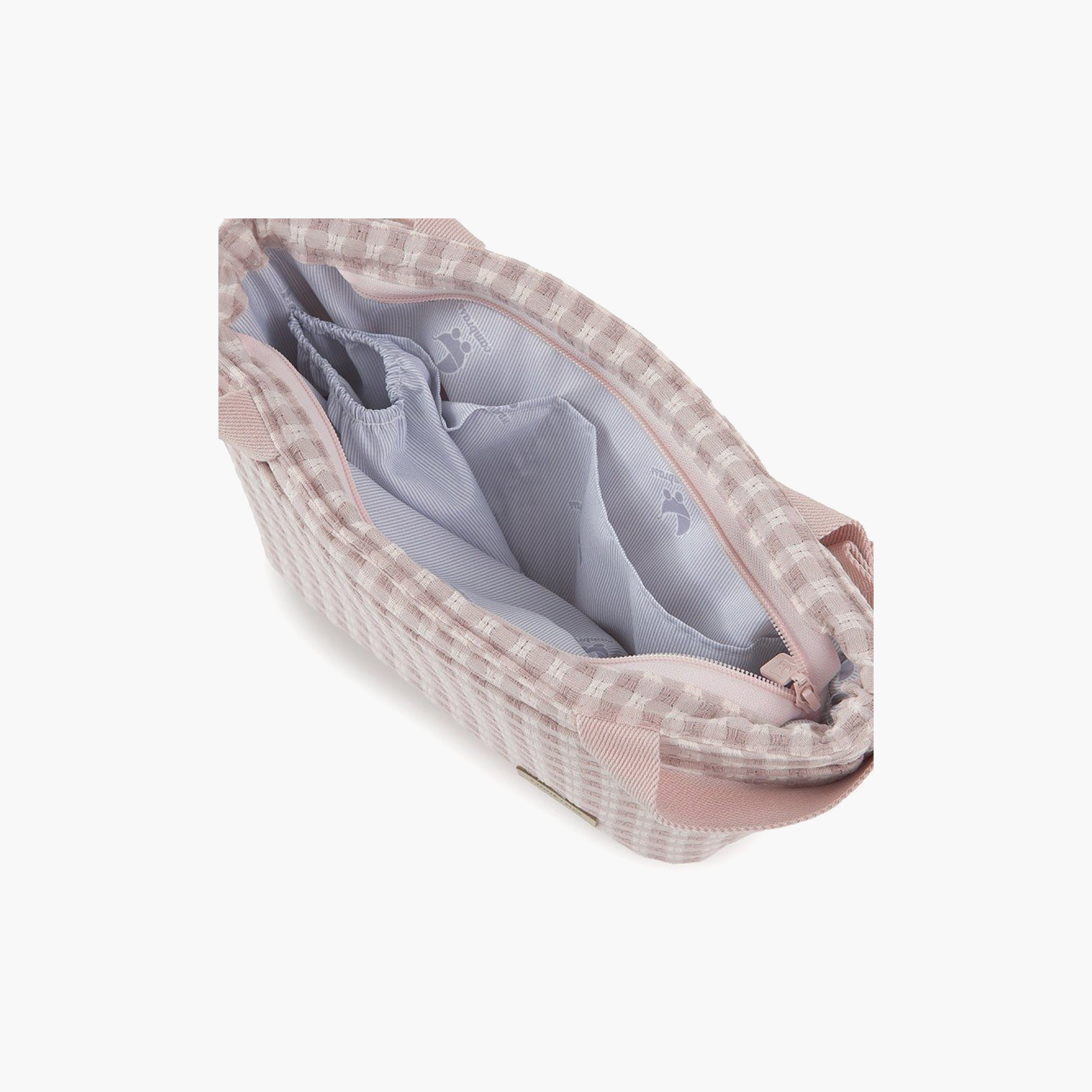 Cambrass Diaper Bag with Checked Design-baby-gear-diaperbags-image-3