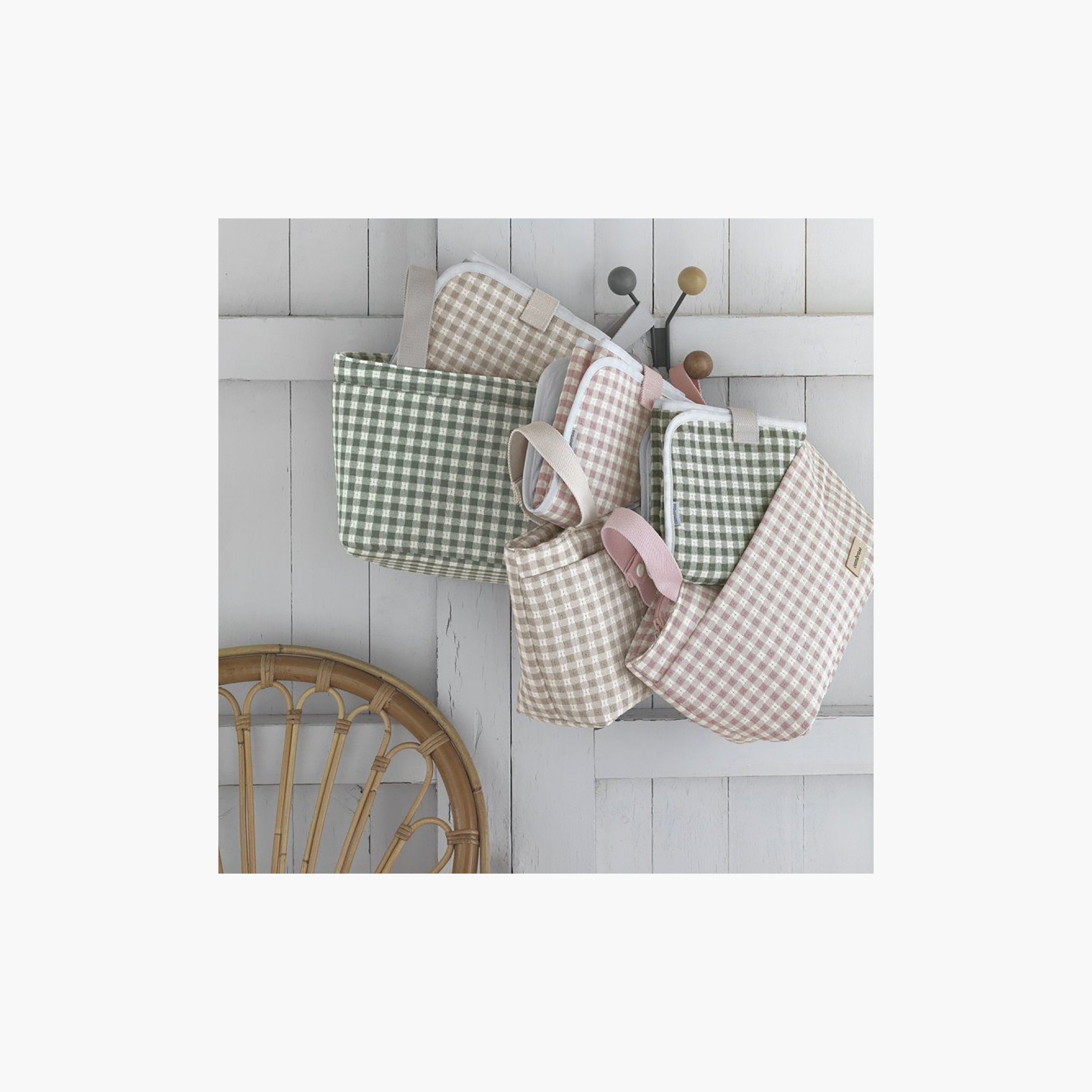 Cambrass Diaper Bag with Checked Design-baby-gear-diaperbags-image-4