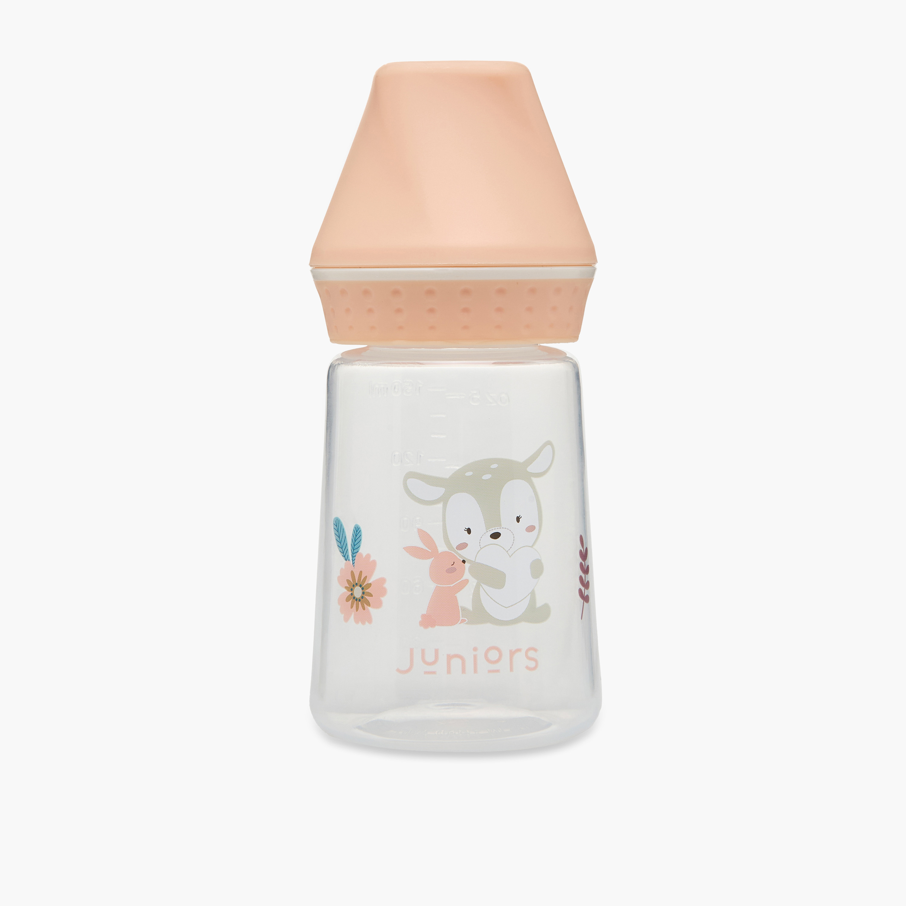 رضاعة مضادة للمغص سعة 150 مل من جيجلز-baby-feeding-feedingbottles-bottlesandteats-image-1