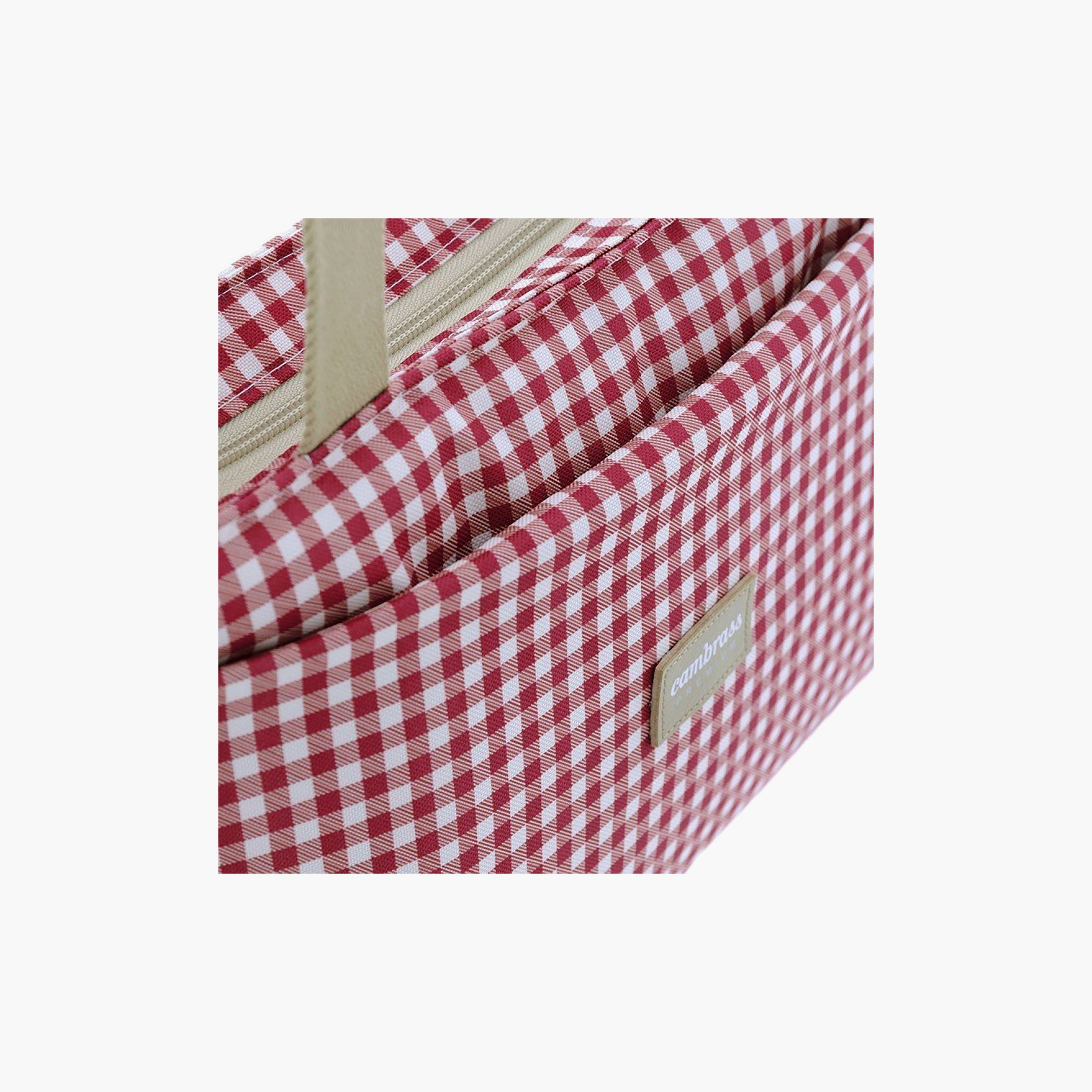 Cambrass Diaper Bag with Checked Design-baby-gear-diaperbags-image-5