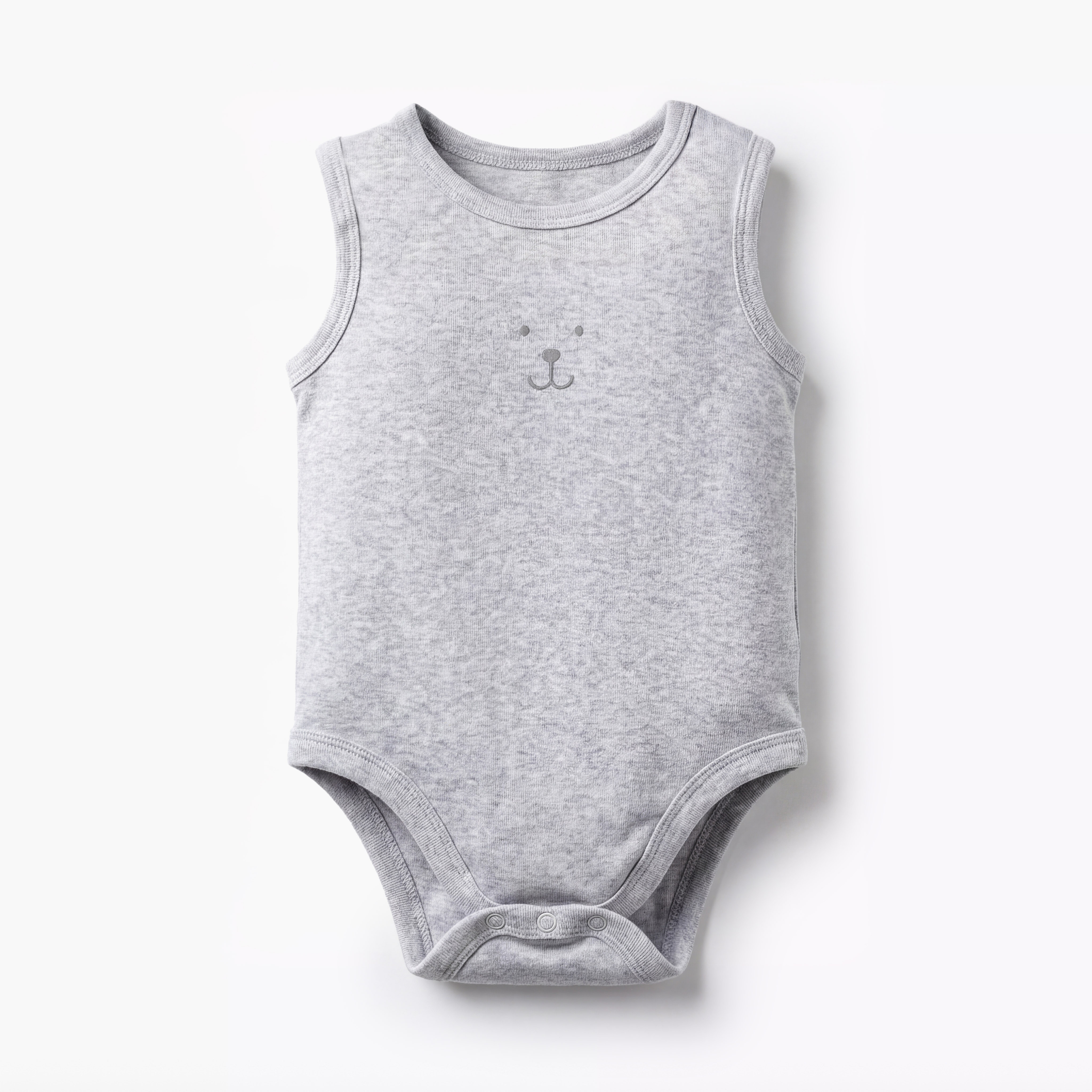 بودي سوت بدون أكمام بياقة مستديرة مع أزرار إغلاق كبس من جونيورز طقم 5 قطع-baby-boys-clothing-bodysuits-image-6